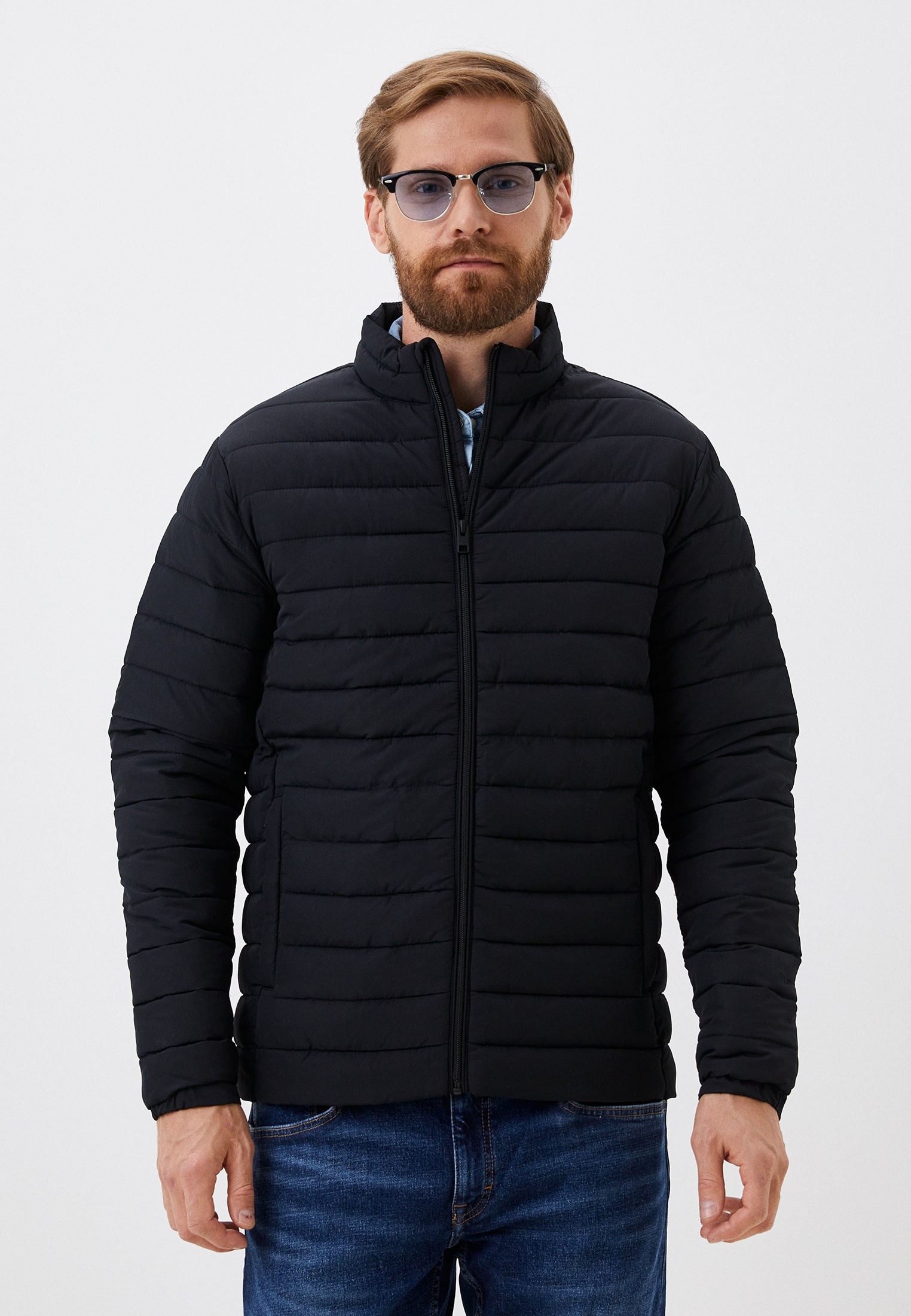 Куртка утепленная Jack & Jones, цвет: черный, RTLACY524301 — купить в ...