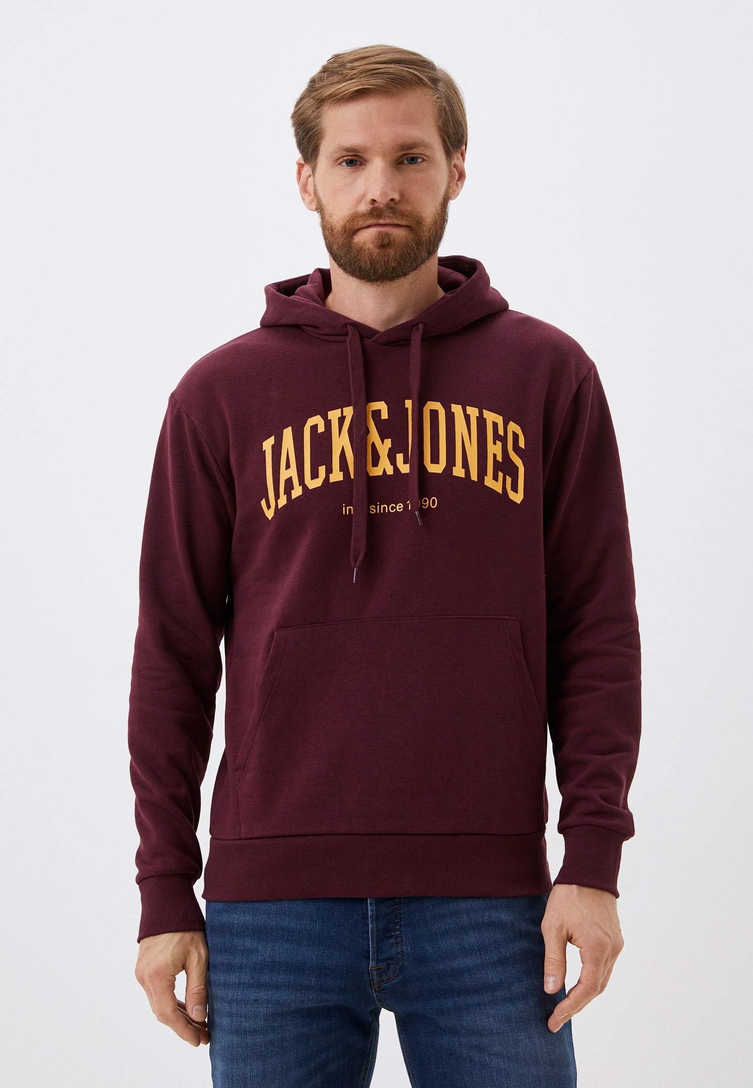 Худи Jack & Jones, цвет: бордовый, RTLACY525301 — купить в интернет ...