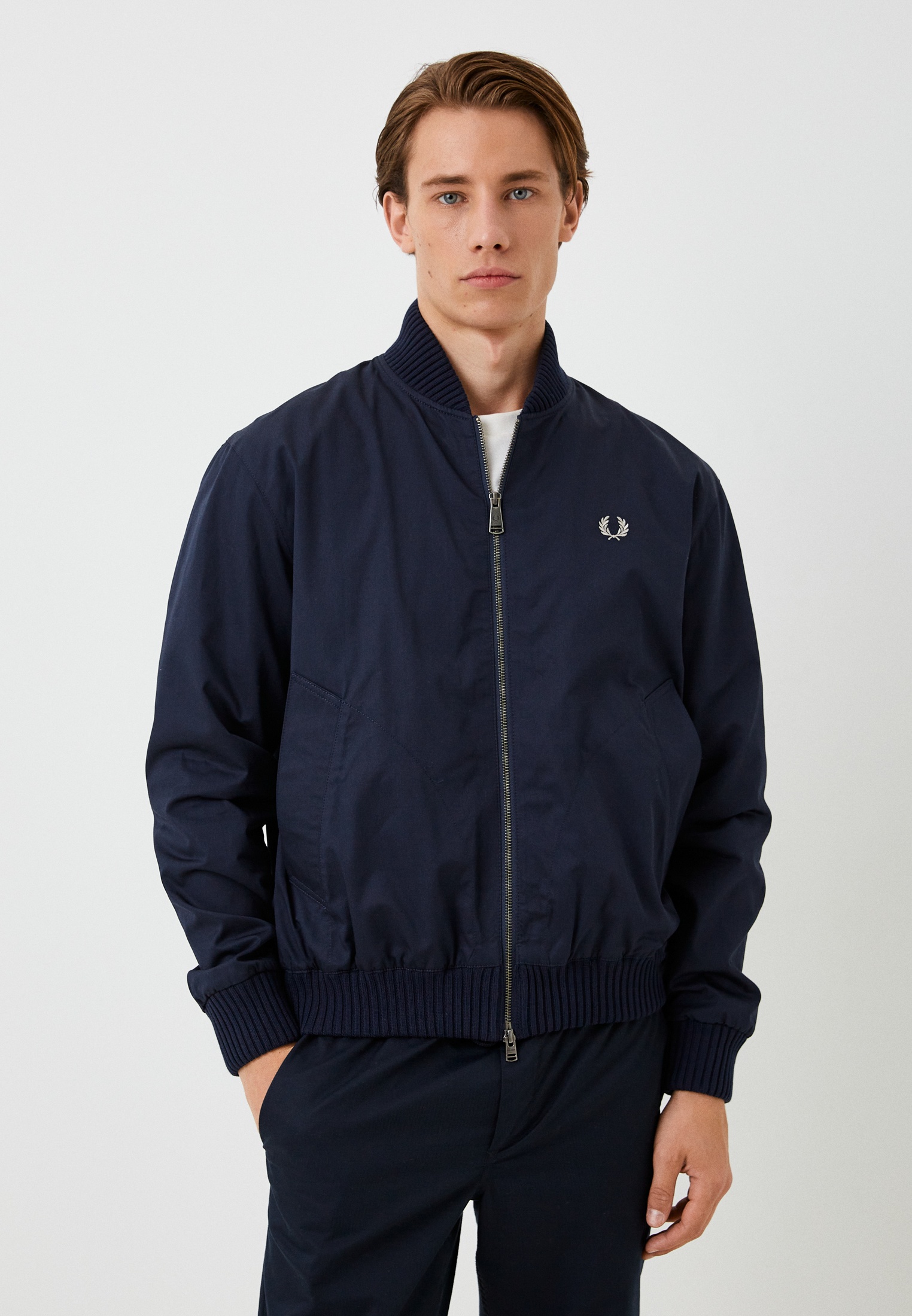 Куртка Fred Perry, цвет: синий, RTLACY689801 — купить в интернет ...