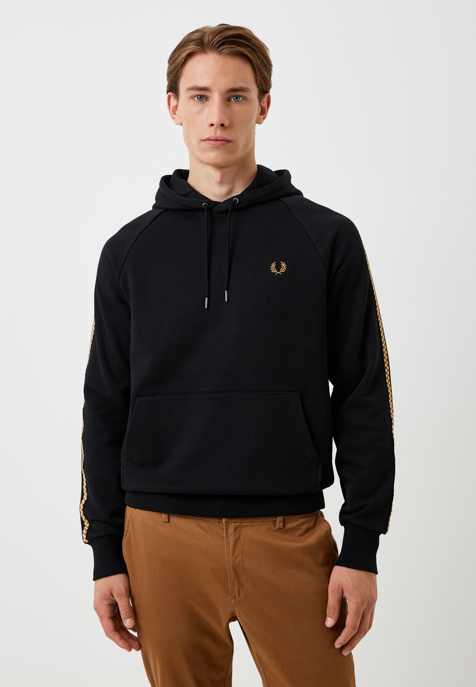 Худи Fred Perry, цвет: черный, RTLACY693501 — купить в интернет ...