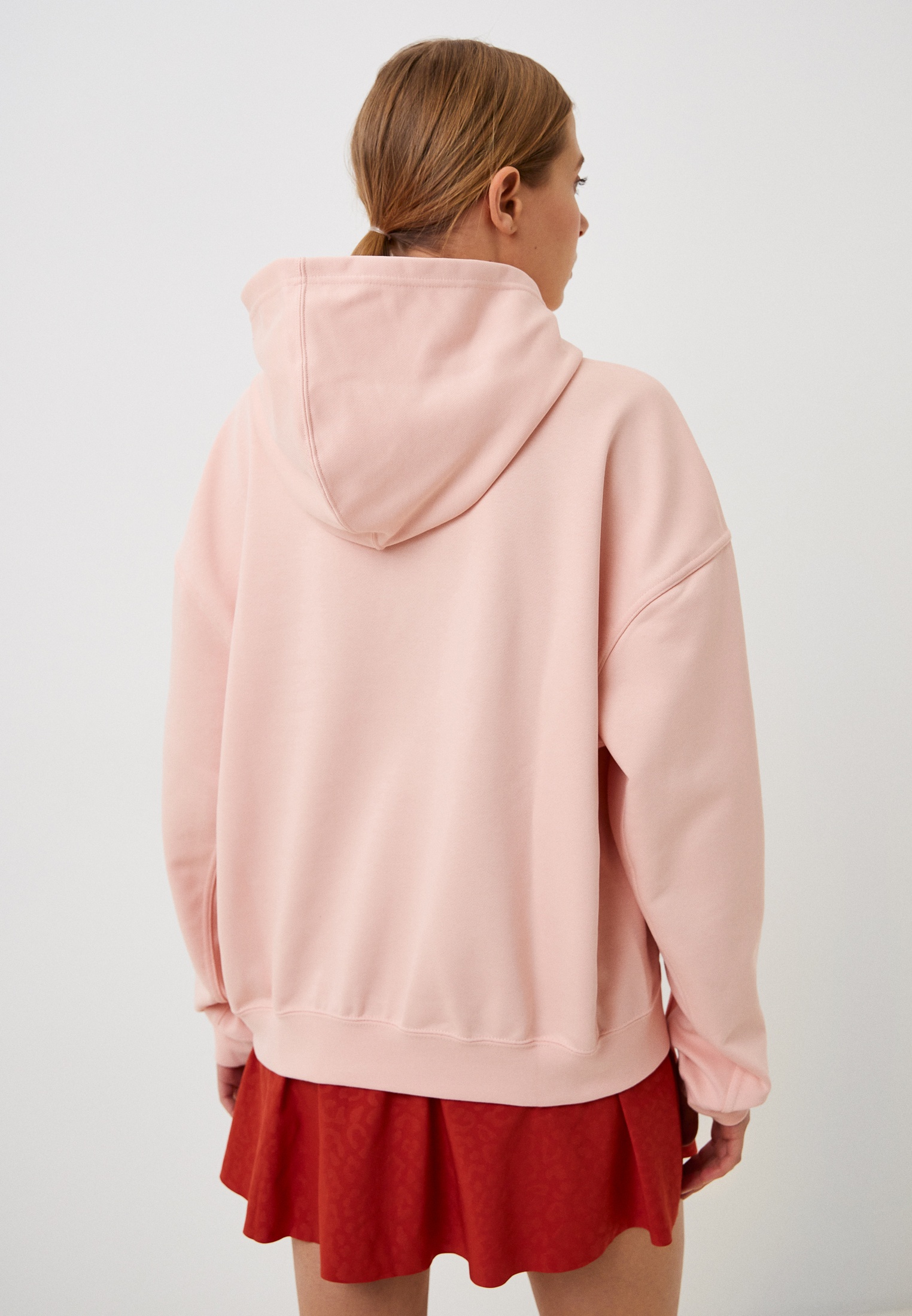 nike pink heritage hoodie