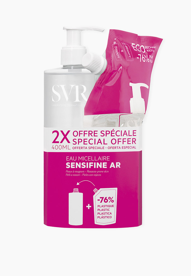 Мицеллярная вода SVR SENSIFINE AR Eau Micellaire, для всех типов кожи ...