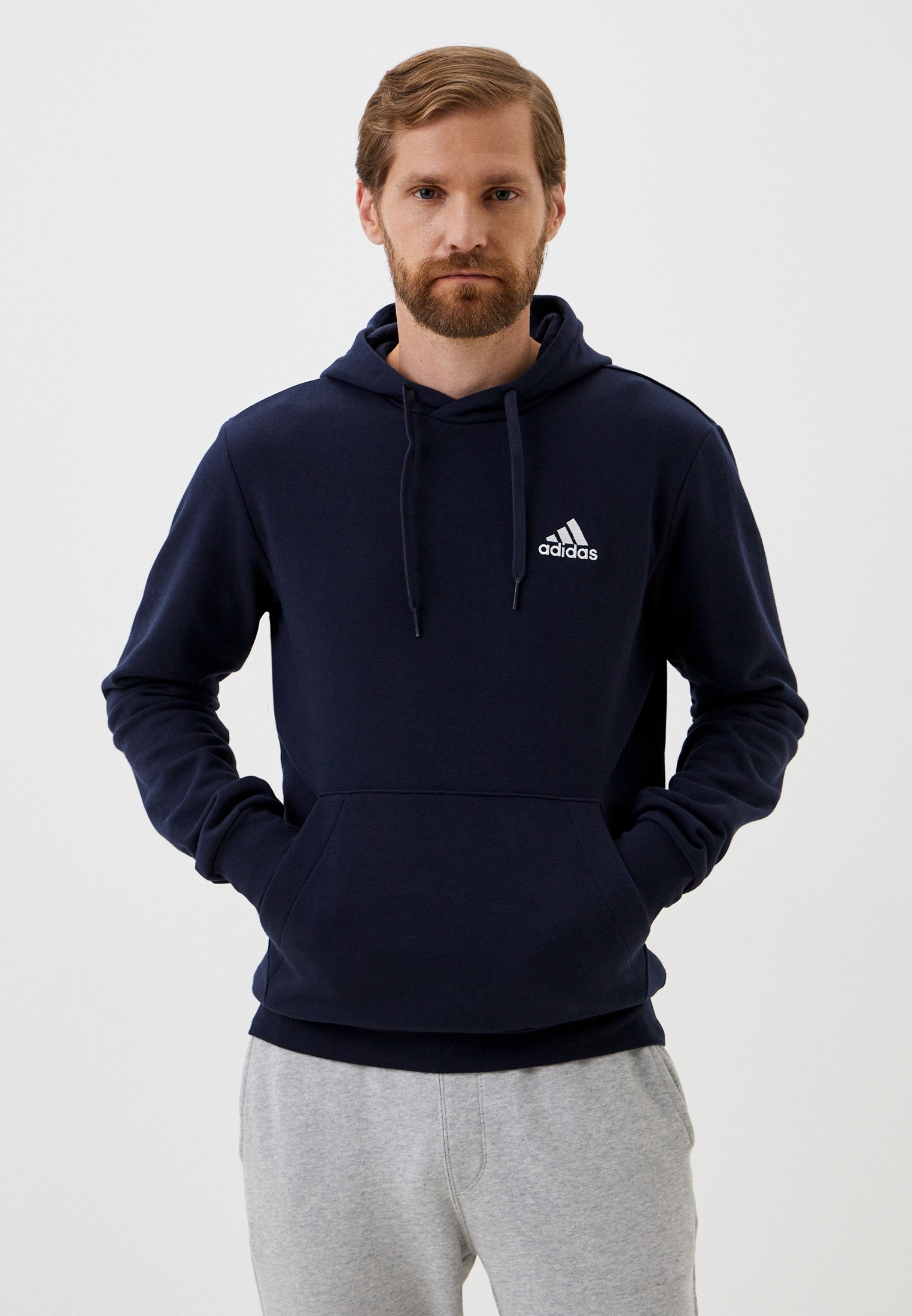 Худи adidas M FEELCOZY HD, цвет: синий, RTLACZ077101 — купить в ...