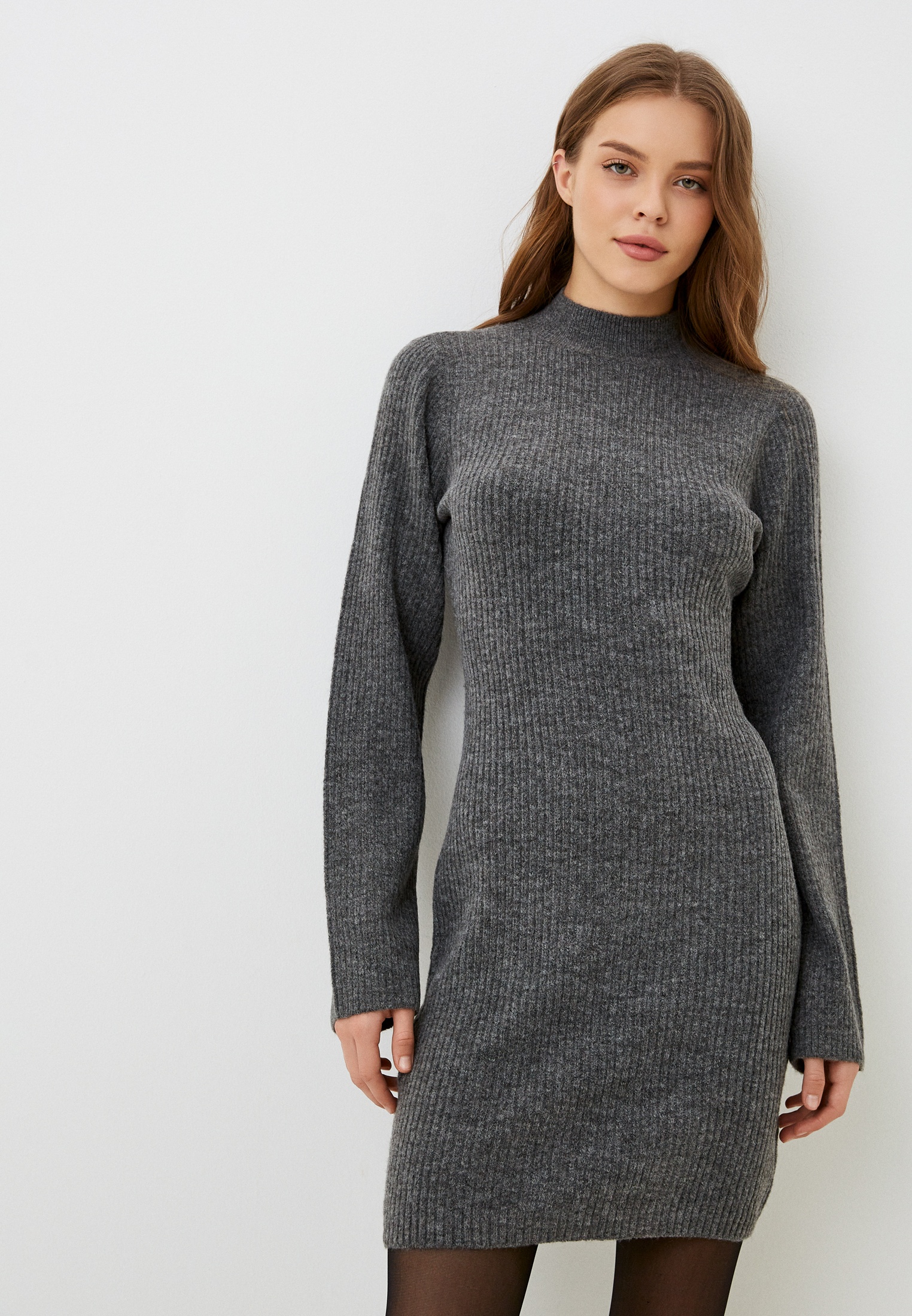 Платье Guess, цвет: серый, RTLACZ139901 — купить в интернет-магазине Lamoda