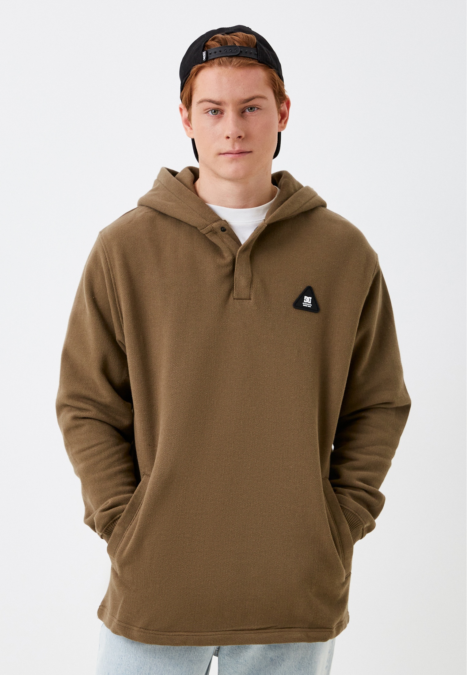 Худи DC Shoes OFFPEAK OTLR KQE0, цвет: коричневый, RTLACZ543801 ...