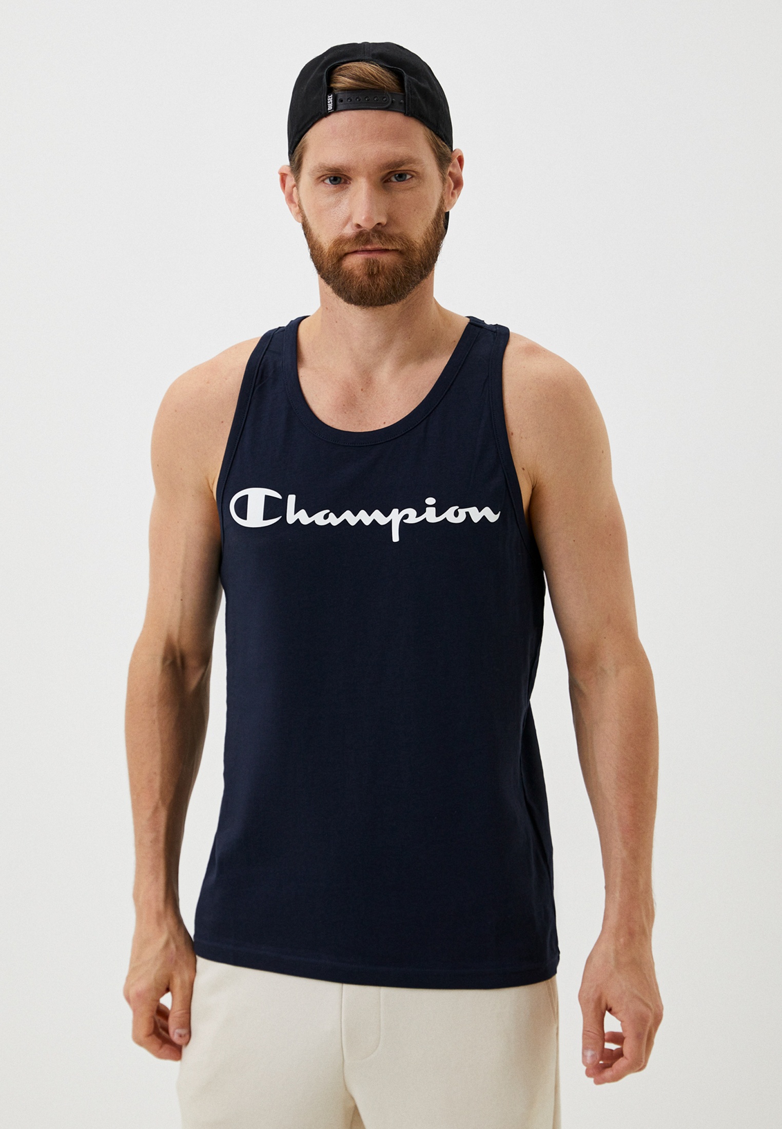 Майка Champion, цвет: синий, RTLACZ554901 — купить в интернет-магазине ...