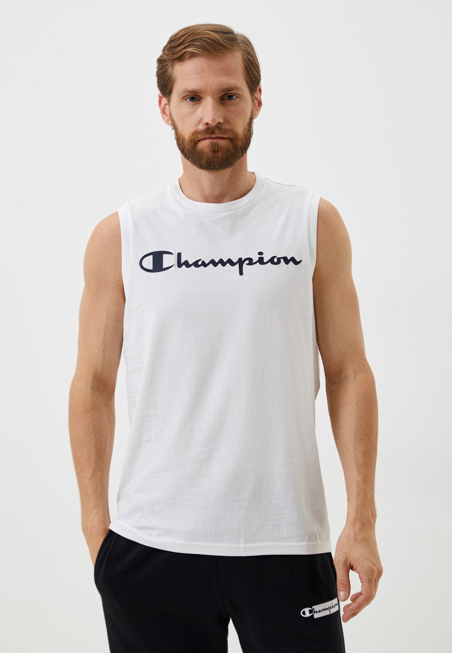 Майка Champion, цвет: белый, RTLACZ558601 — купить в интернет-магазине ...