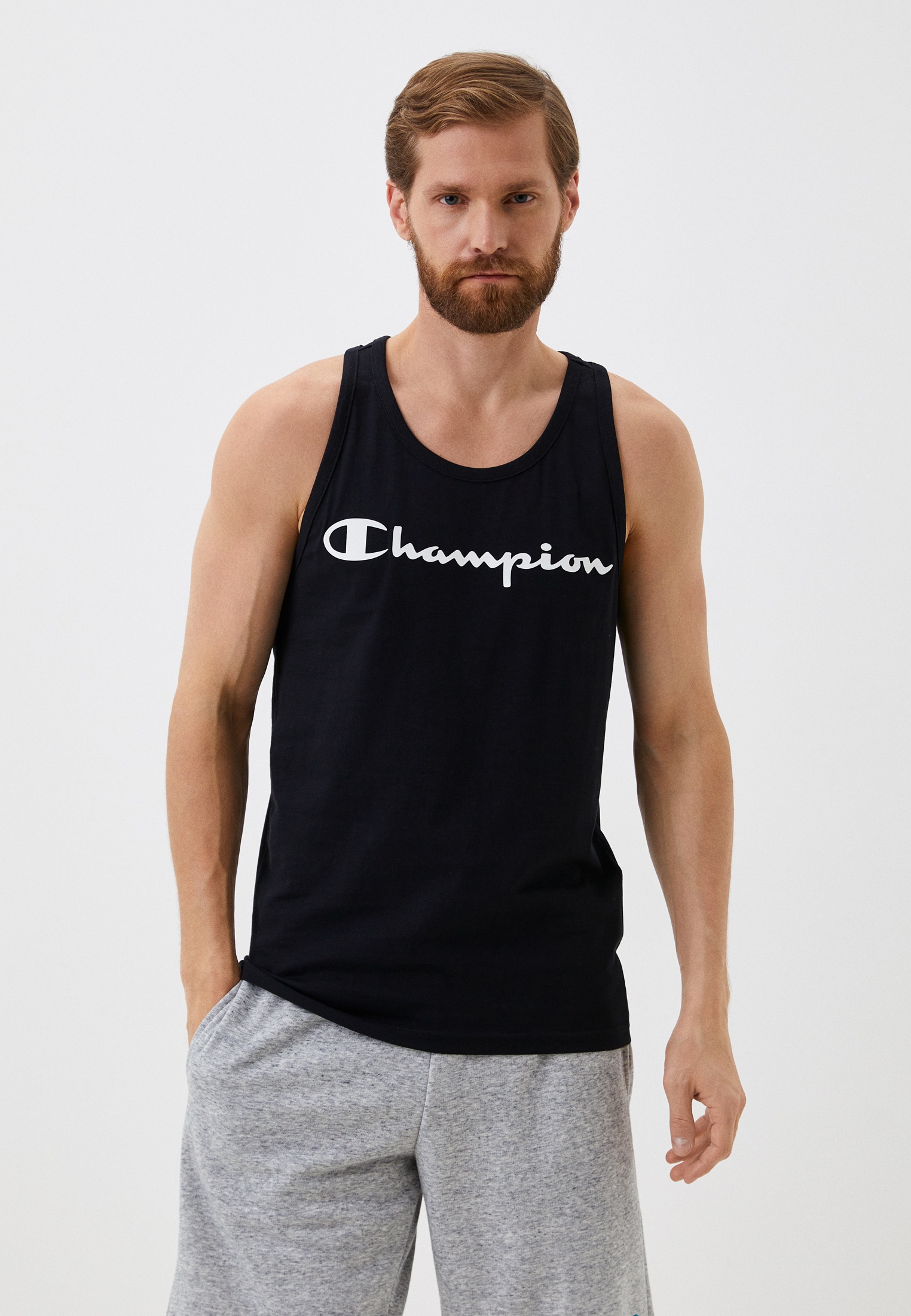 Майка Champion, цвет: черный, RTLACZ558901 — купить в интернет-магазине ...