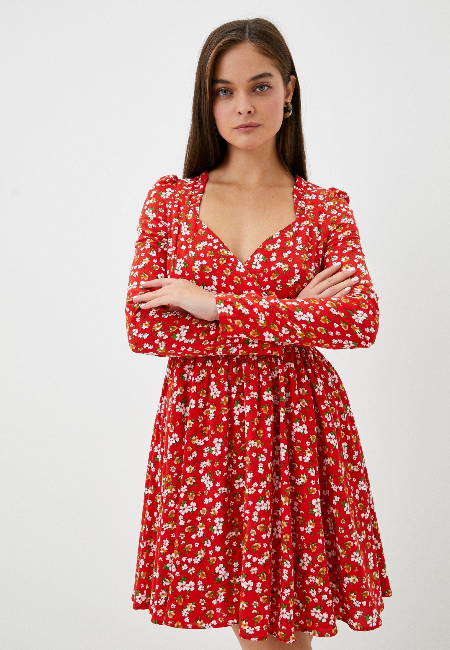 Платье TrendyAngel, цвет: красный, RTLACZ632801 — купить в интернет ...