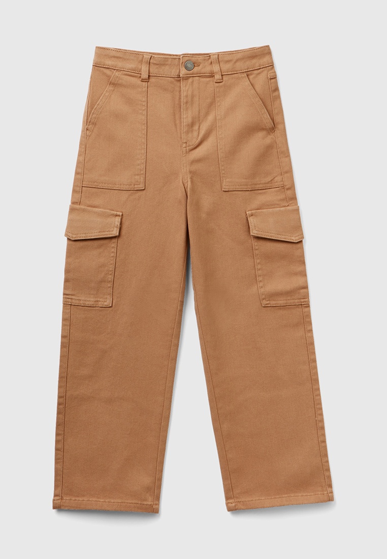 Брюки United Colors of Benetton, цвет: бежевый, RTLACZ713501 — купить в ...