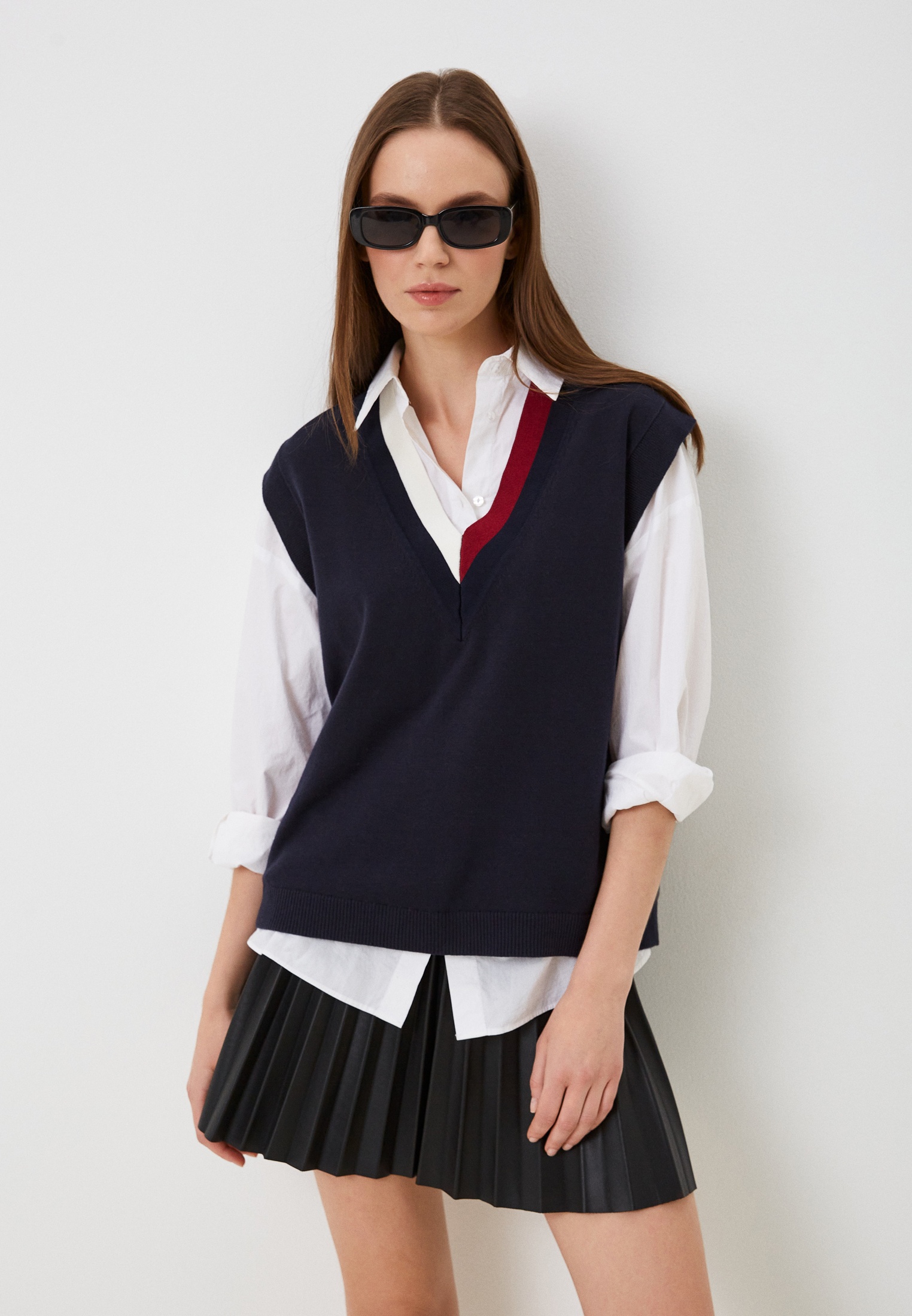Жилет Tommy Hilfiger, цвет: синий, RTLACZ720101 — купить в интернет ...