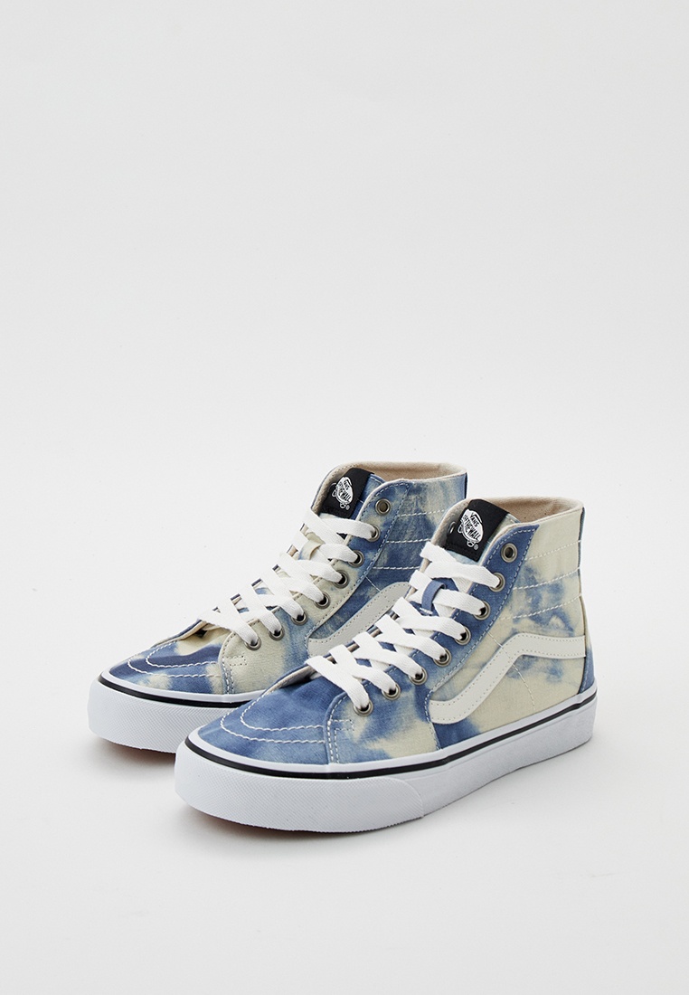 Denim vans hot sale high top