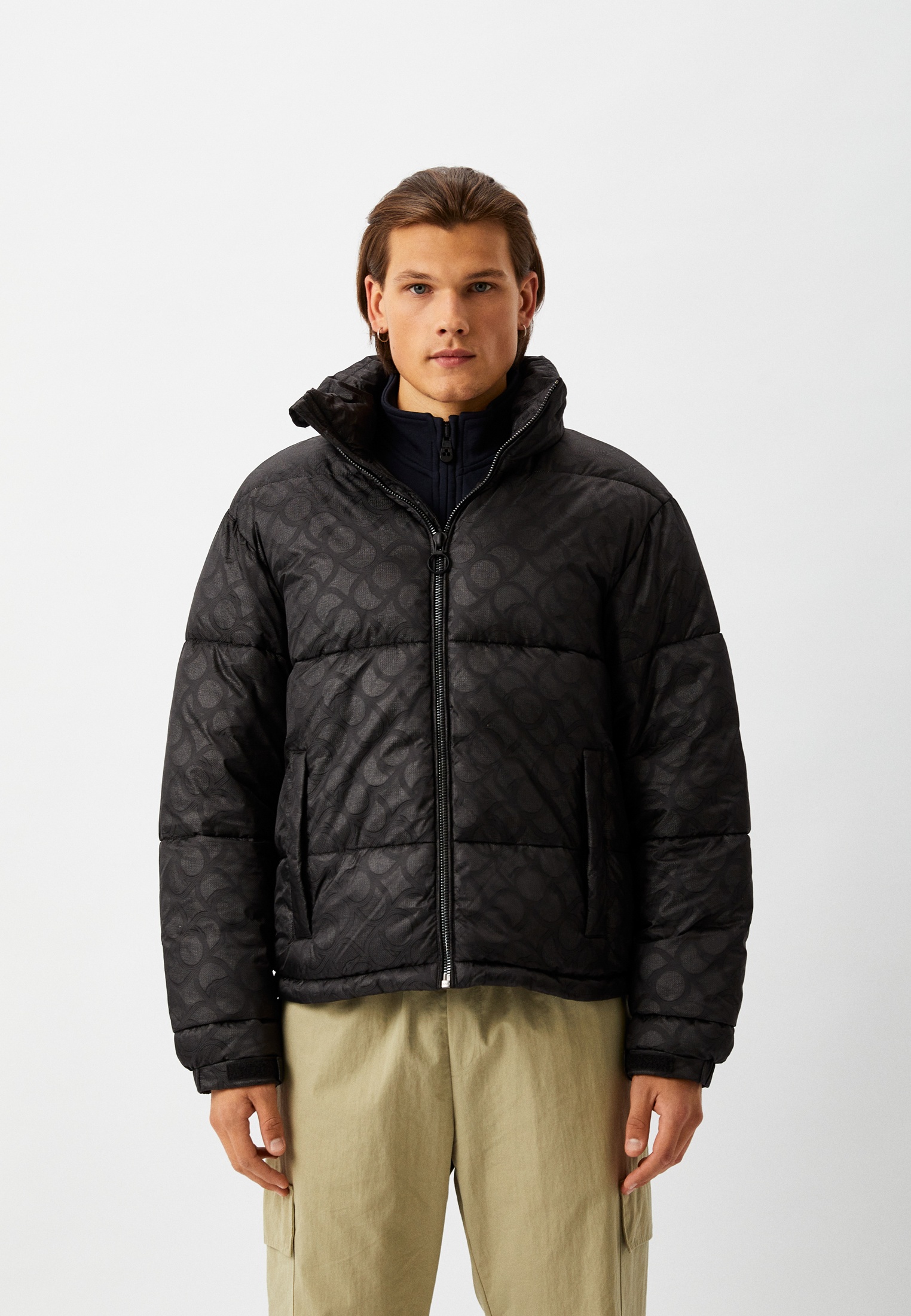 Куртка утепленная Trussardi, цвет: черный, RTLACZ835201 — купить в ...