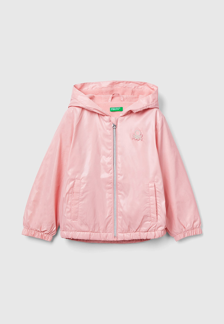 Ветровка United Colors of Benetton, цвет: розовый, RTLADA028701 ...