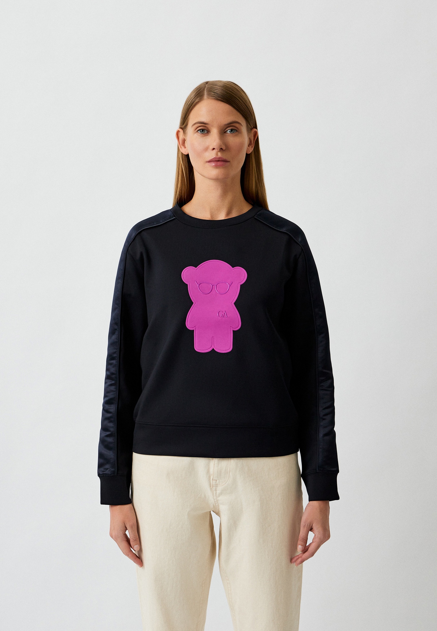Armani manga bear sweatshirt hotsell