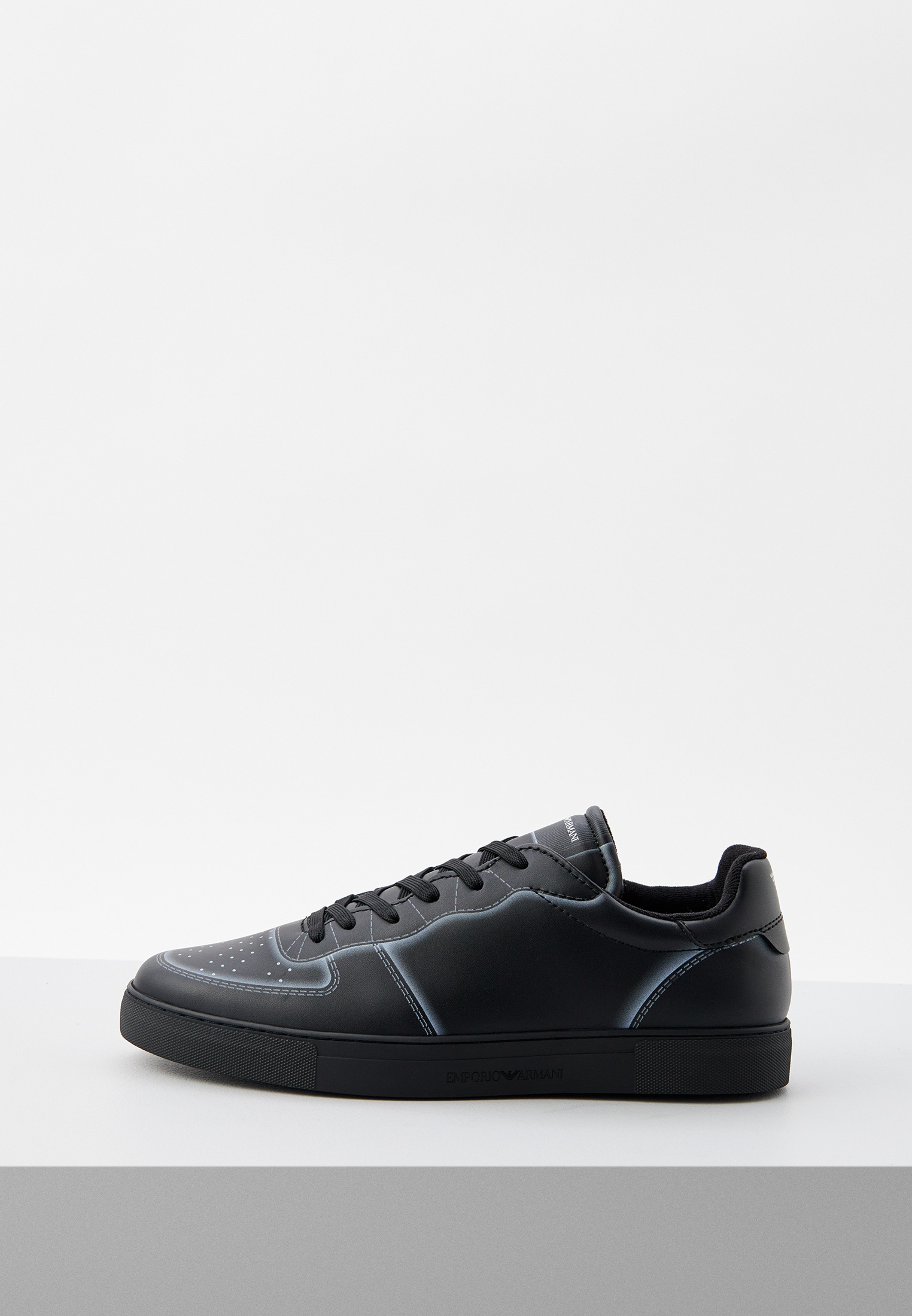 Кеды Emporio Armani, цвет: черный, RTLADA051301 — купить в интернет ...