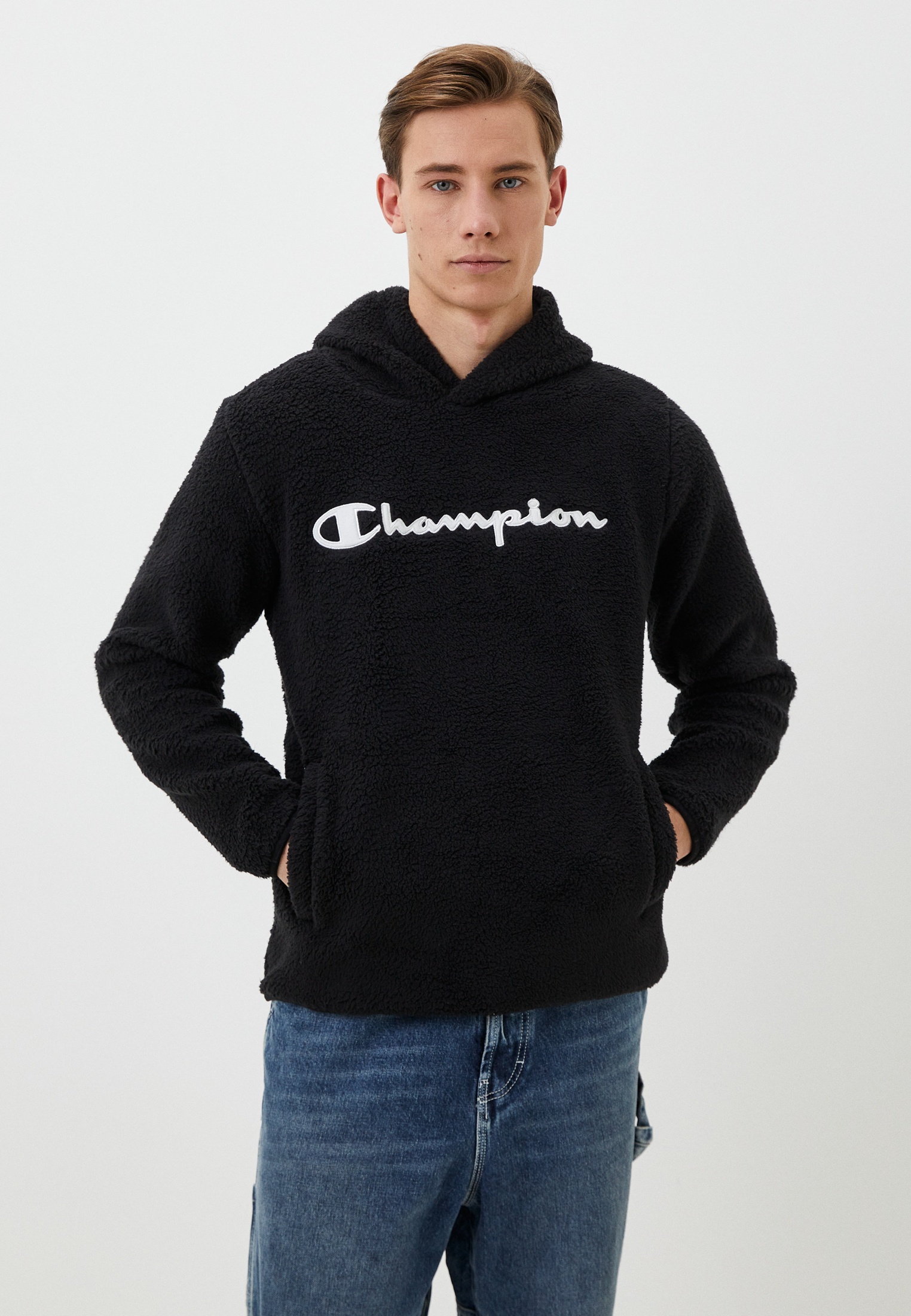 Худи Champion, цвет: черный, RTLADA470501 — купить в интернет-магазине ...