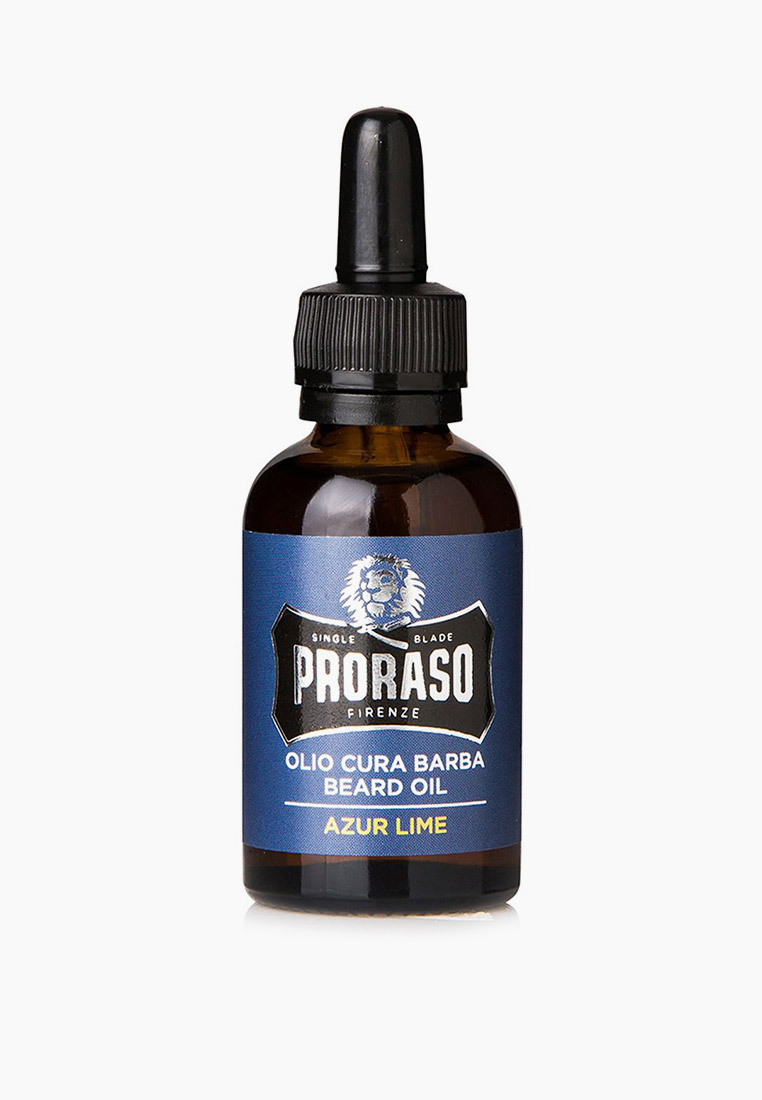 Масло для бороды Proraso AZUR LIME 30 мл, цвет: прозрачный ...
