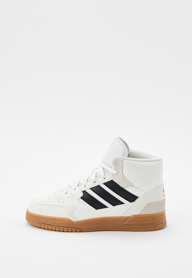 Adidas high top white shoes online