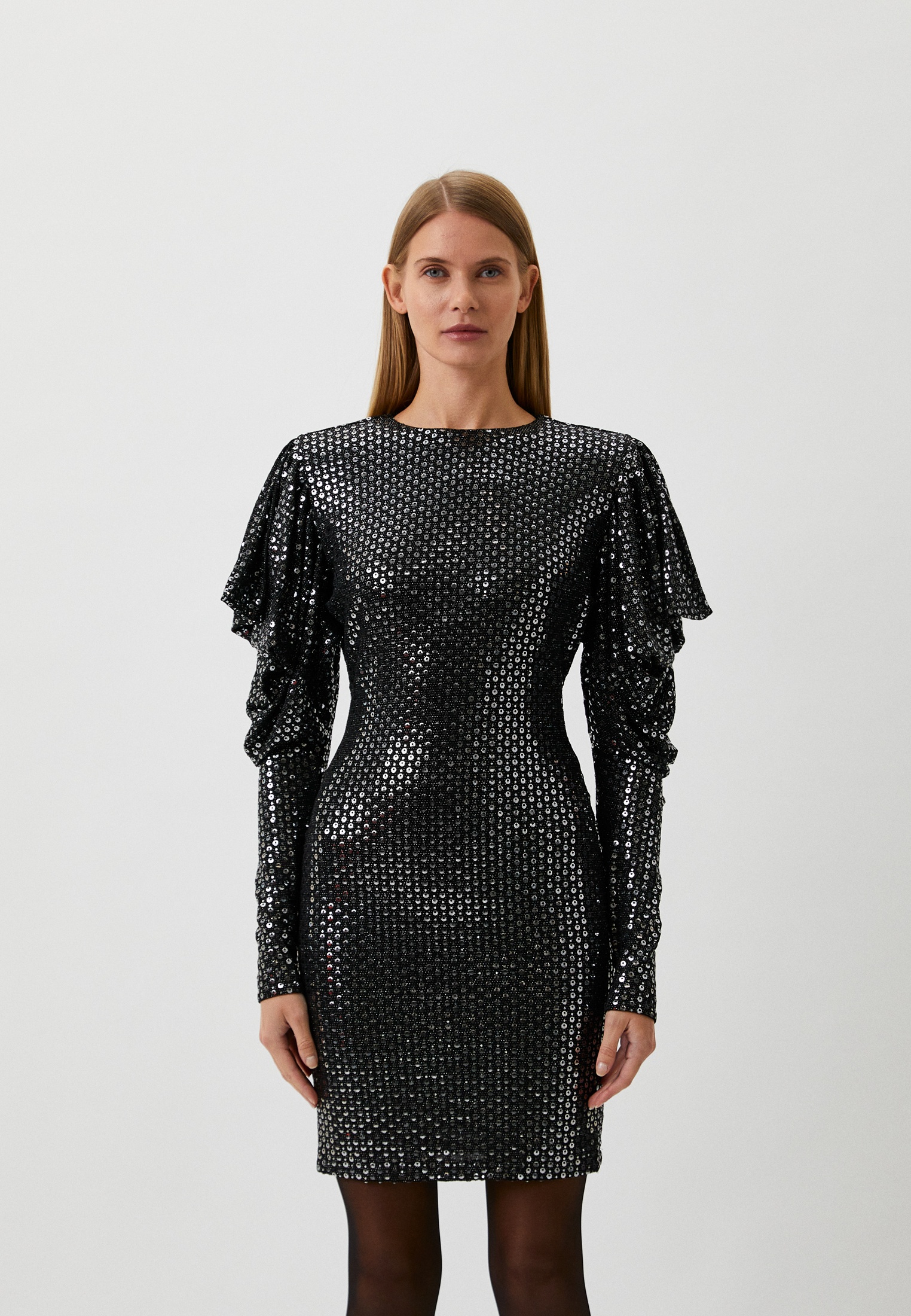 Платье Karl Lagerfeld, цвет: черный, RTLADA867301 — купить в интернет ...