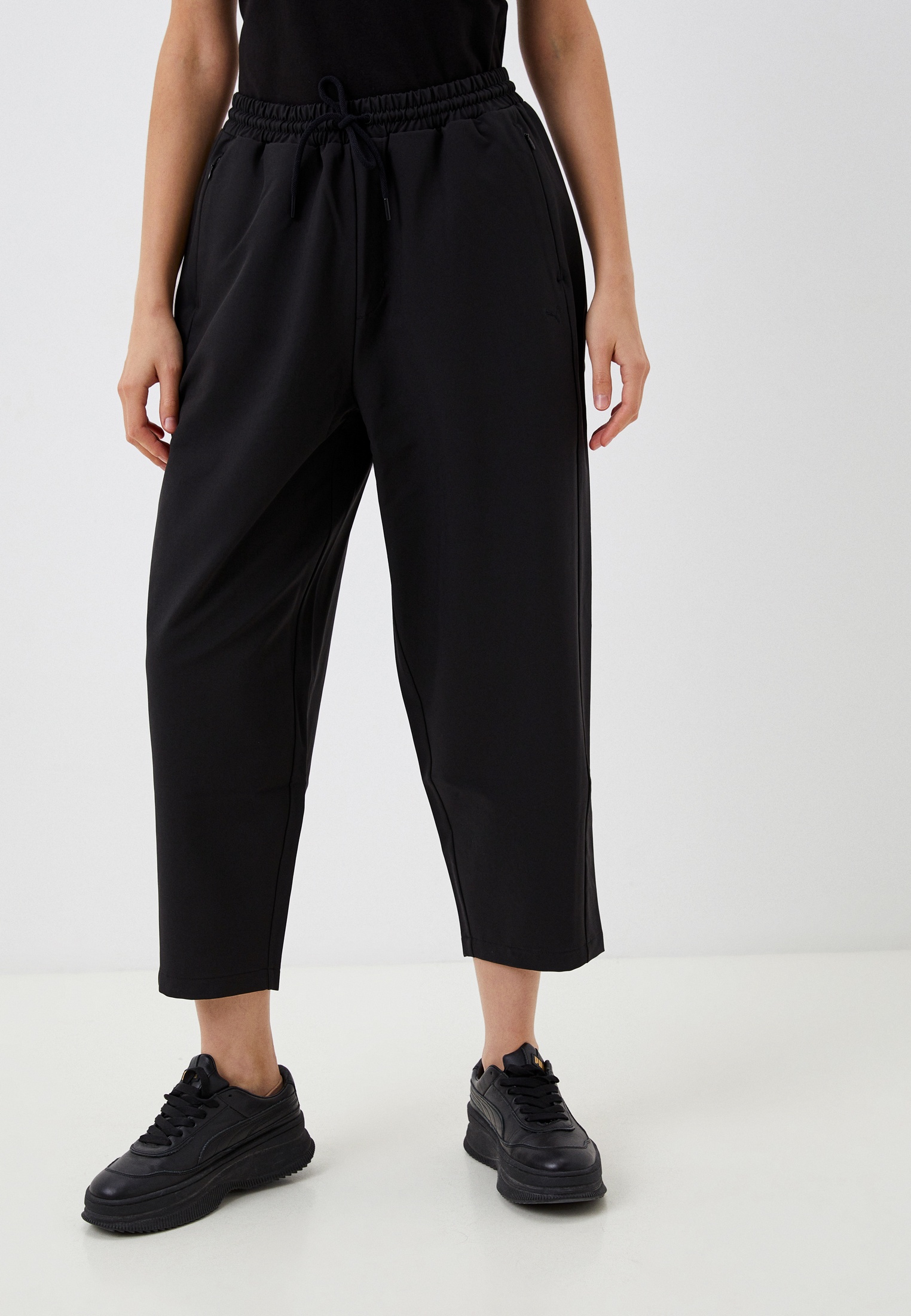 Брюки спортивные PUMA YONA Pants PUMA Black, цвет: черный, RTLADA877801 ...