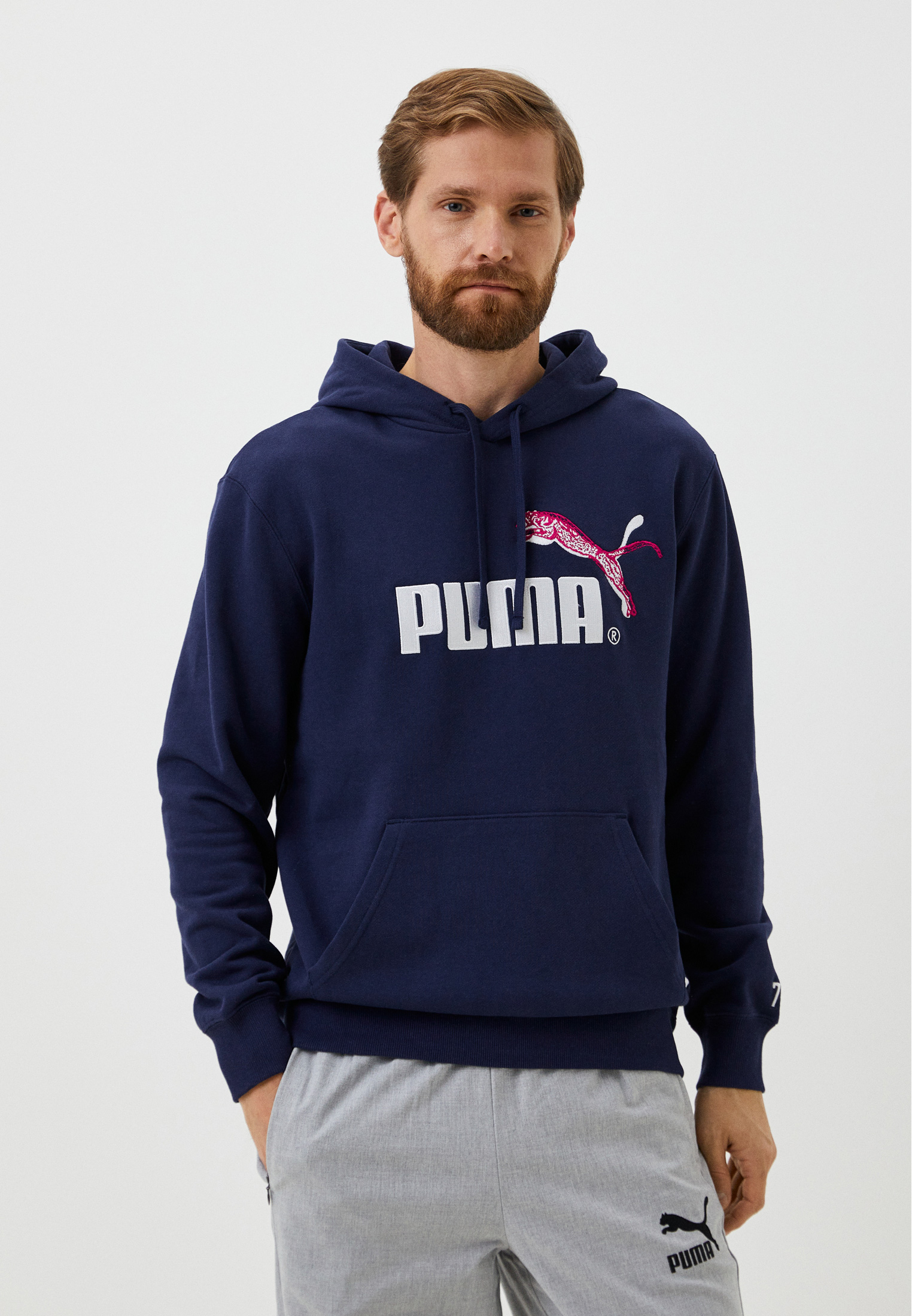 Худи PUMA CLASSICS NO.1 LOGO CELEBRATION Hoodie TR, цвет: синий ...