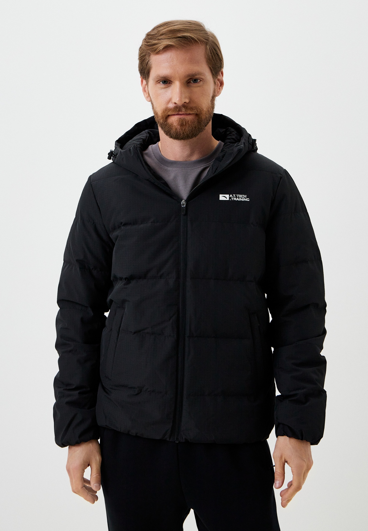 Пуховик Anta Down Jacket, цвет черный, RTLADB026001 — купить в