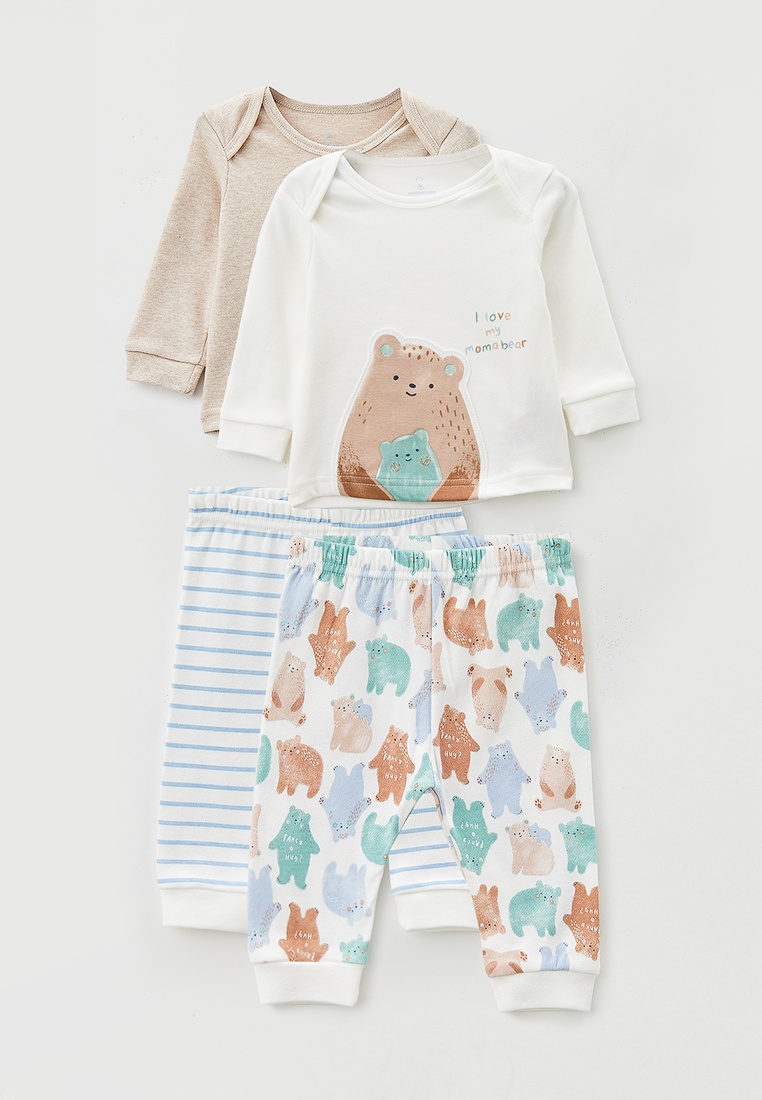 Пижамы 2 шт. Mothercare Lamoda Online Exclusive, цвет: бежевый ...