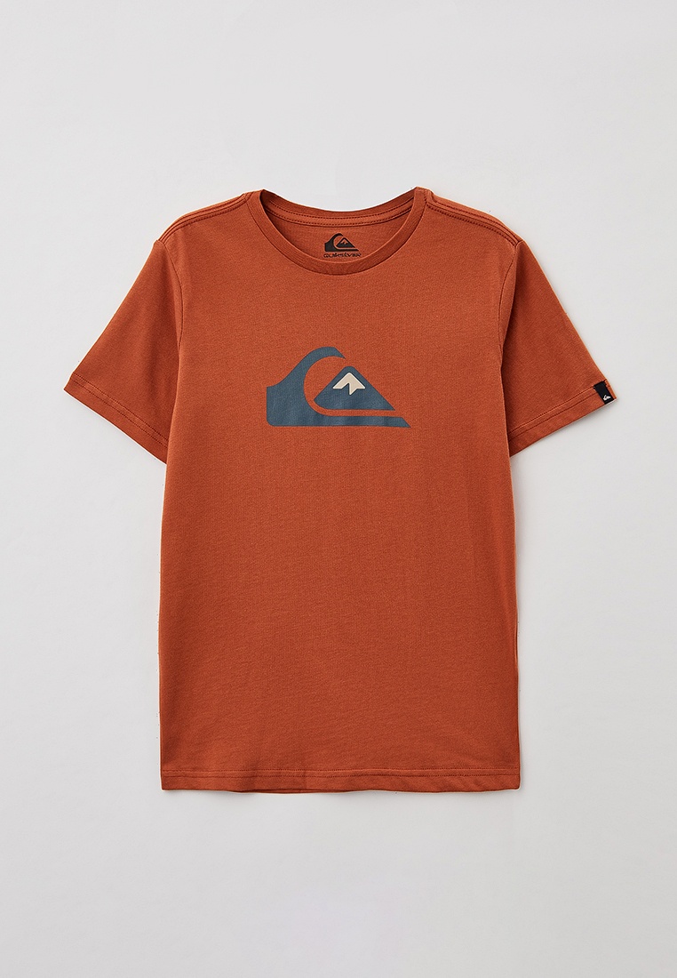 Футболка Quiksilver COMPLOGO TEES CNS0, цвет: коричневый, RTLADB346601 ...