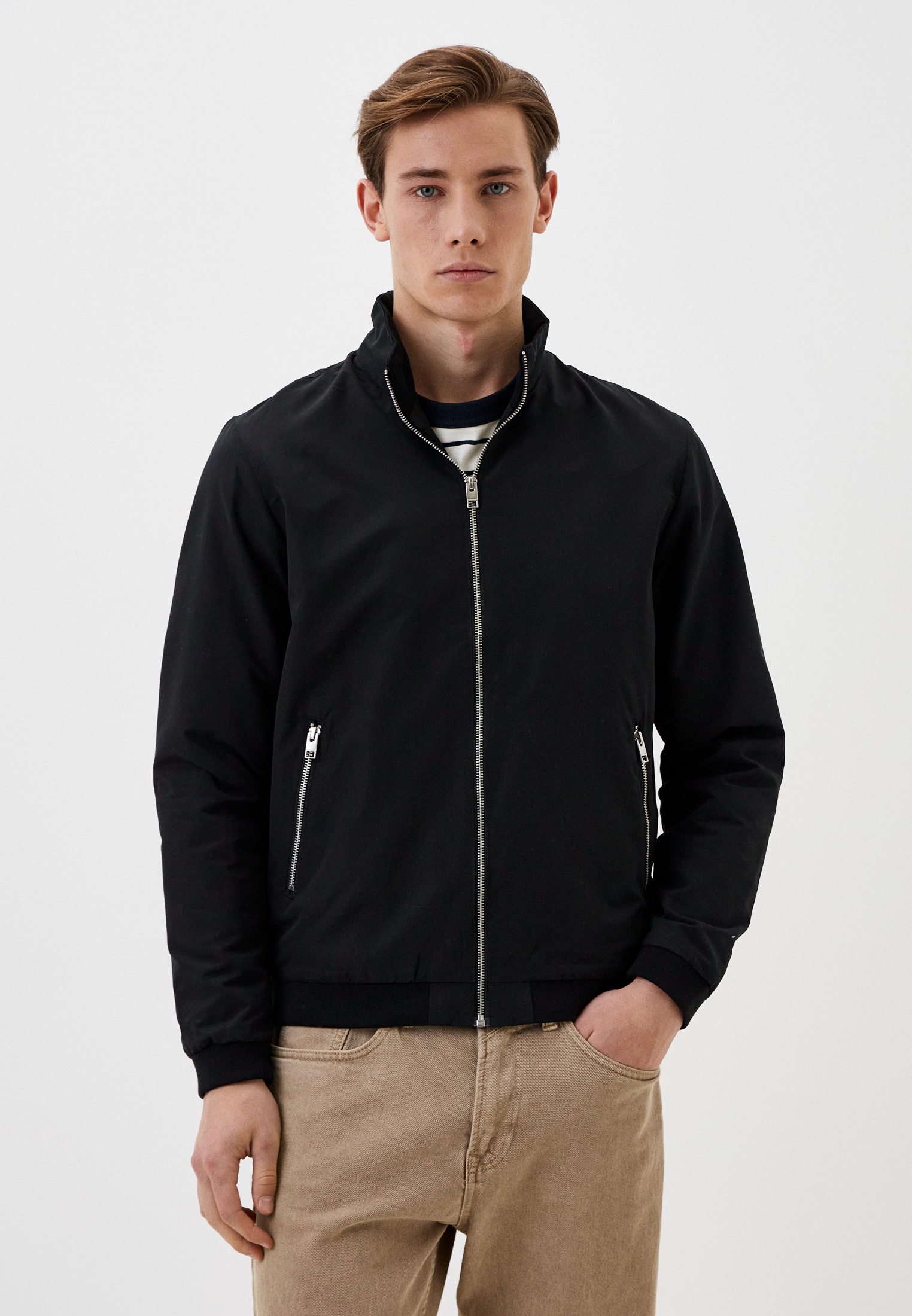 Ветровка Jack & Jones, цвет: черный, RTLAEA902001 — купить в интернет ...
