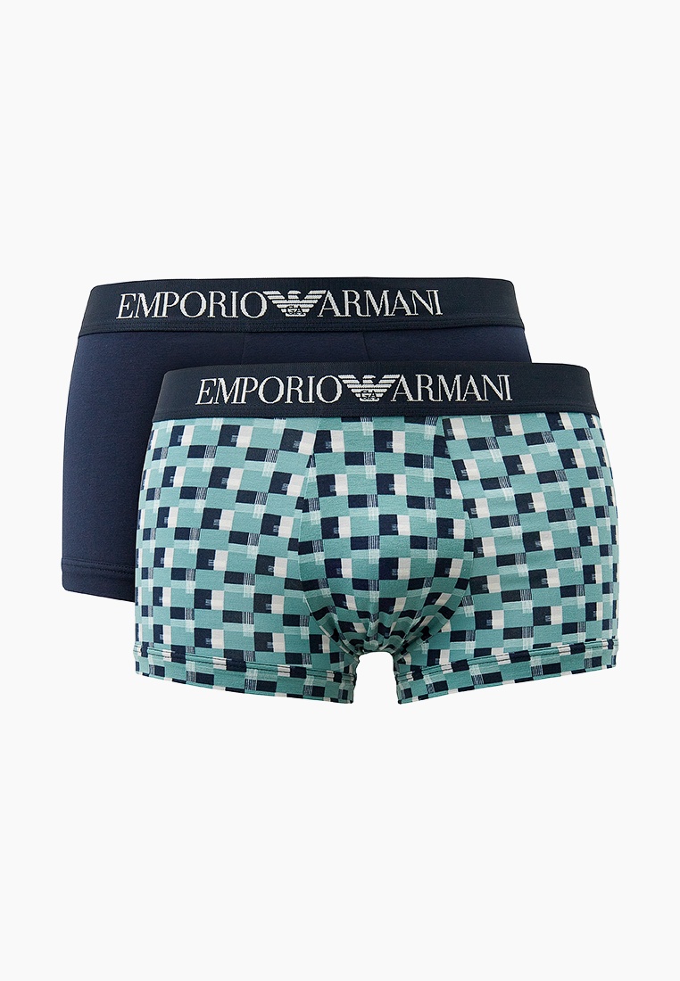 Трусы 2 шт. Emporio Armani, цвет: мультиколор, RTLADB888501 — купить в ...