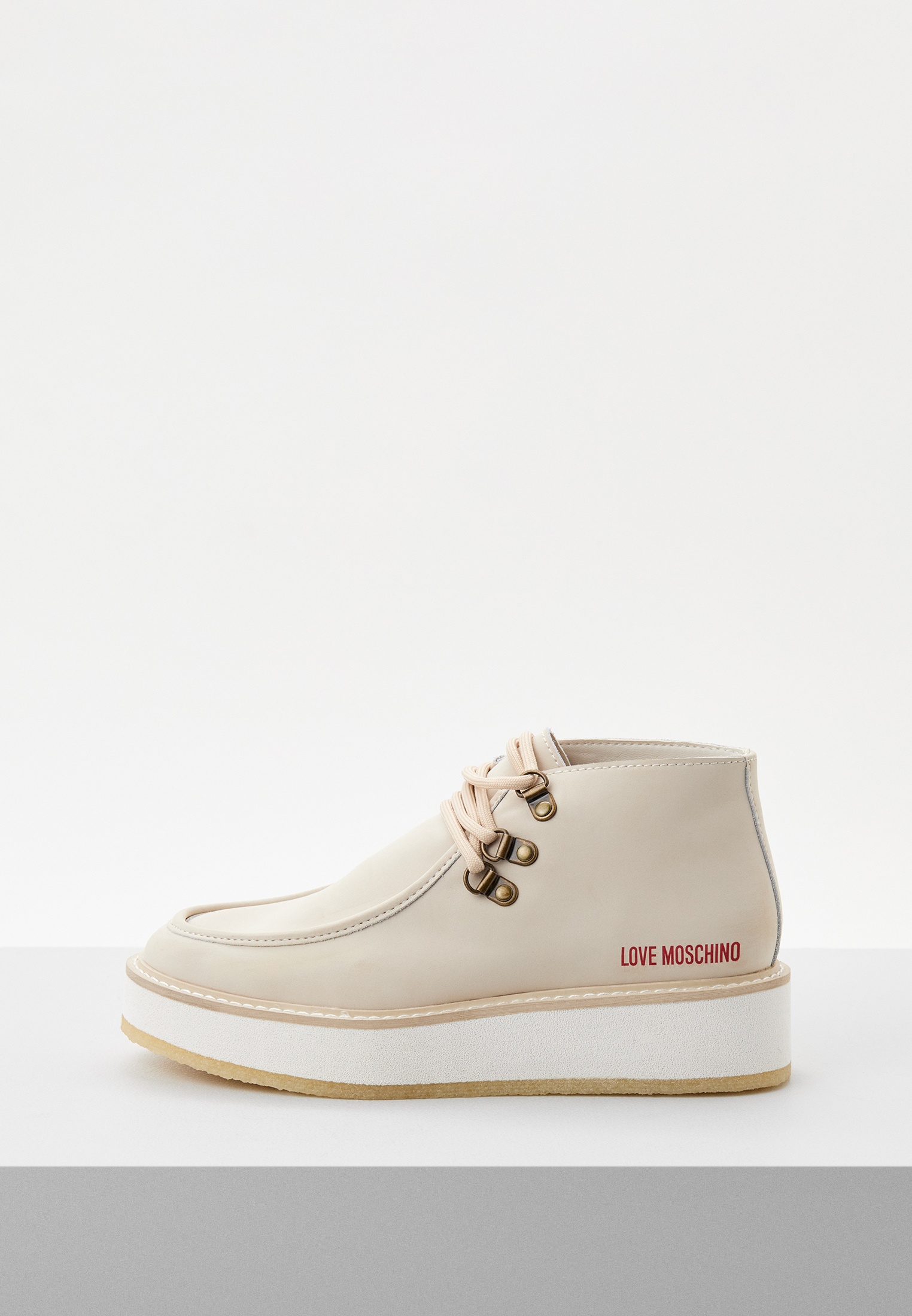 Ботинки Love Moschino, цвет: бежевый, RTLADB900901 — купить в интернет ...