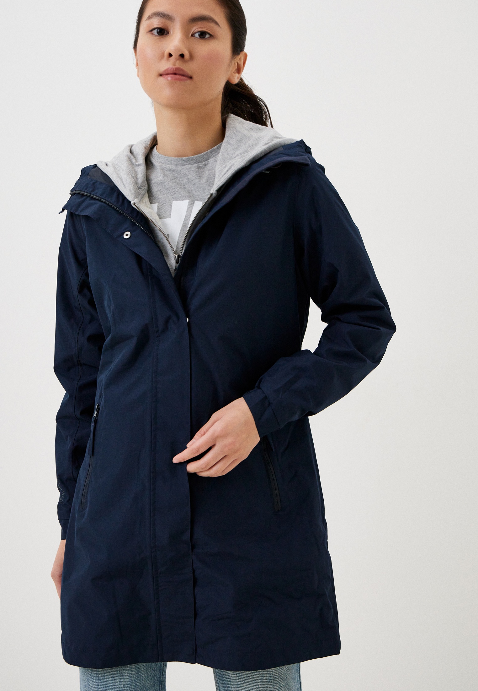 Плащ Helly Hansen W VALKYRIE JACKET, цвет синий, RTLADB923801 — купить