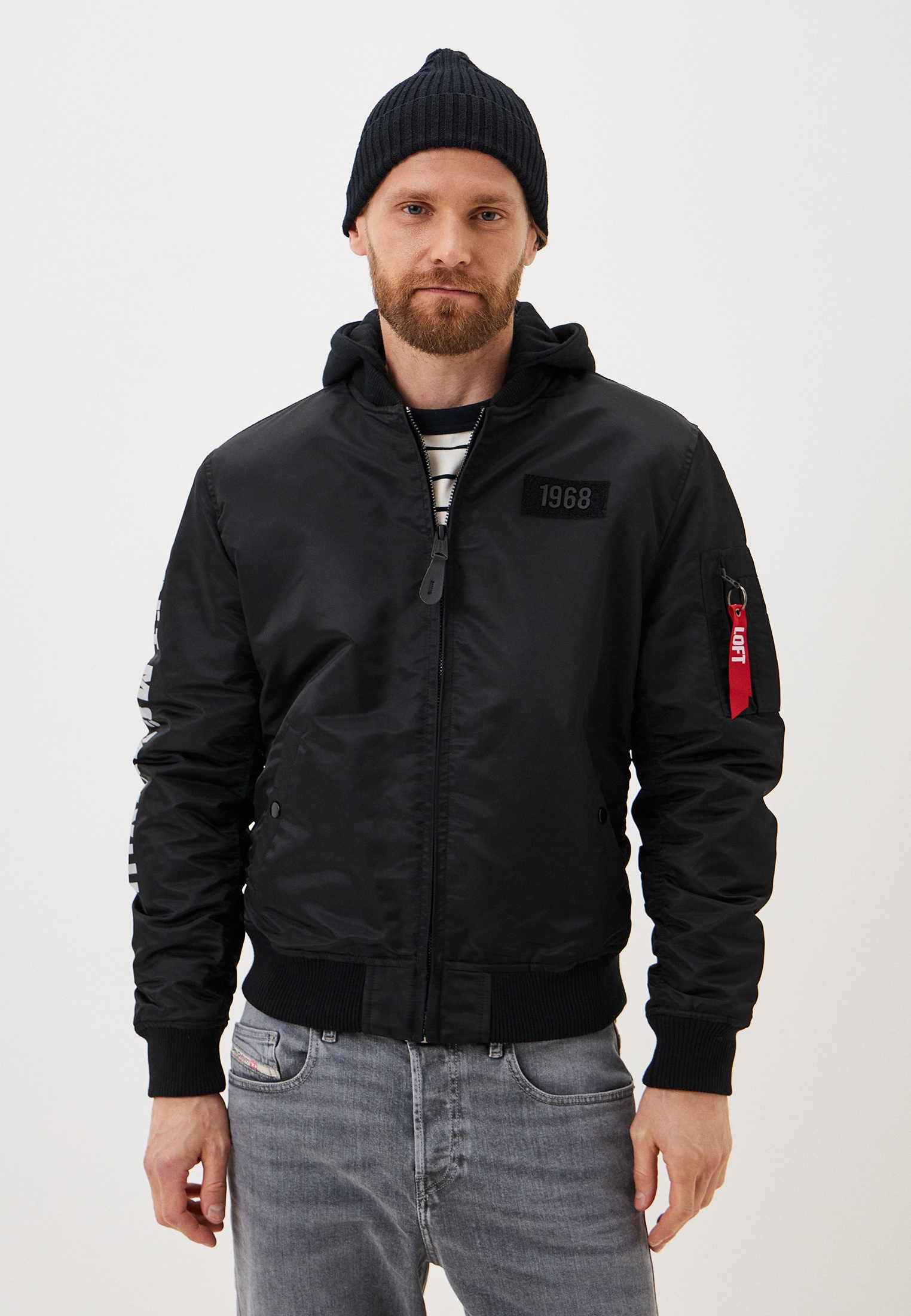 Куртка утепленная Loft, цвет: черный, RTLADC126201 — купить в интернет ...