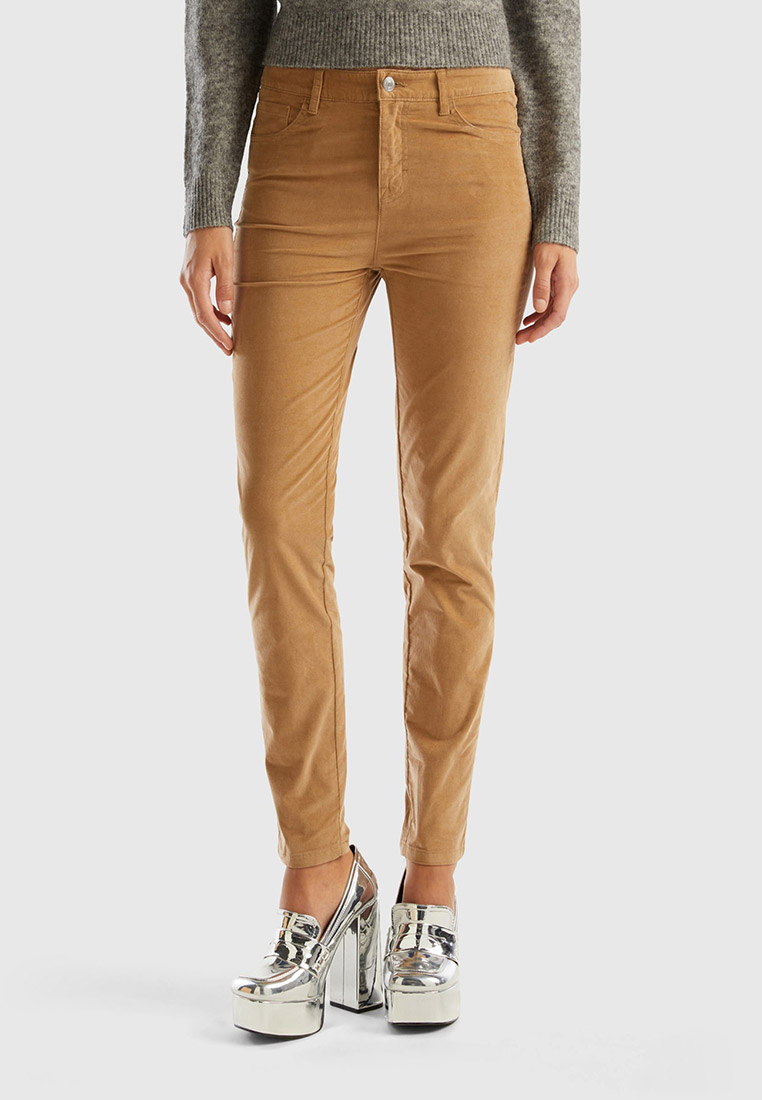 Брюки United Colors of Benetton, цвет: бежевый, RTLADC290901 — купить в ...