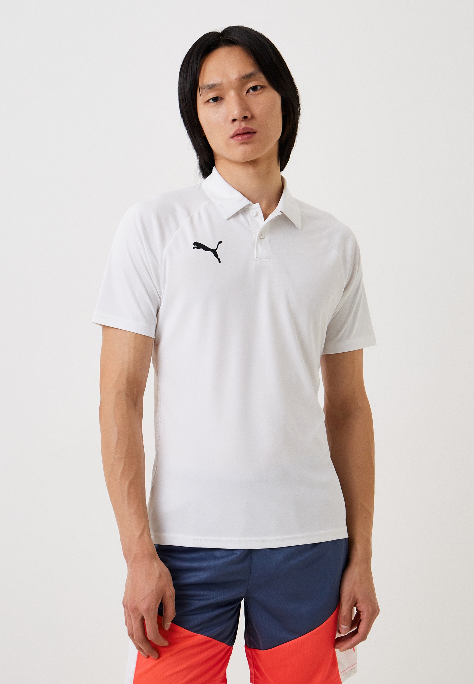 Поло PUMA teamLIGA Multisport Polo PUMA White, цвет: белый ...