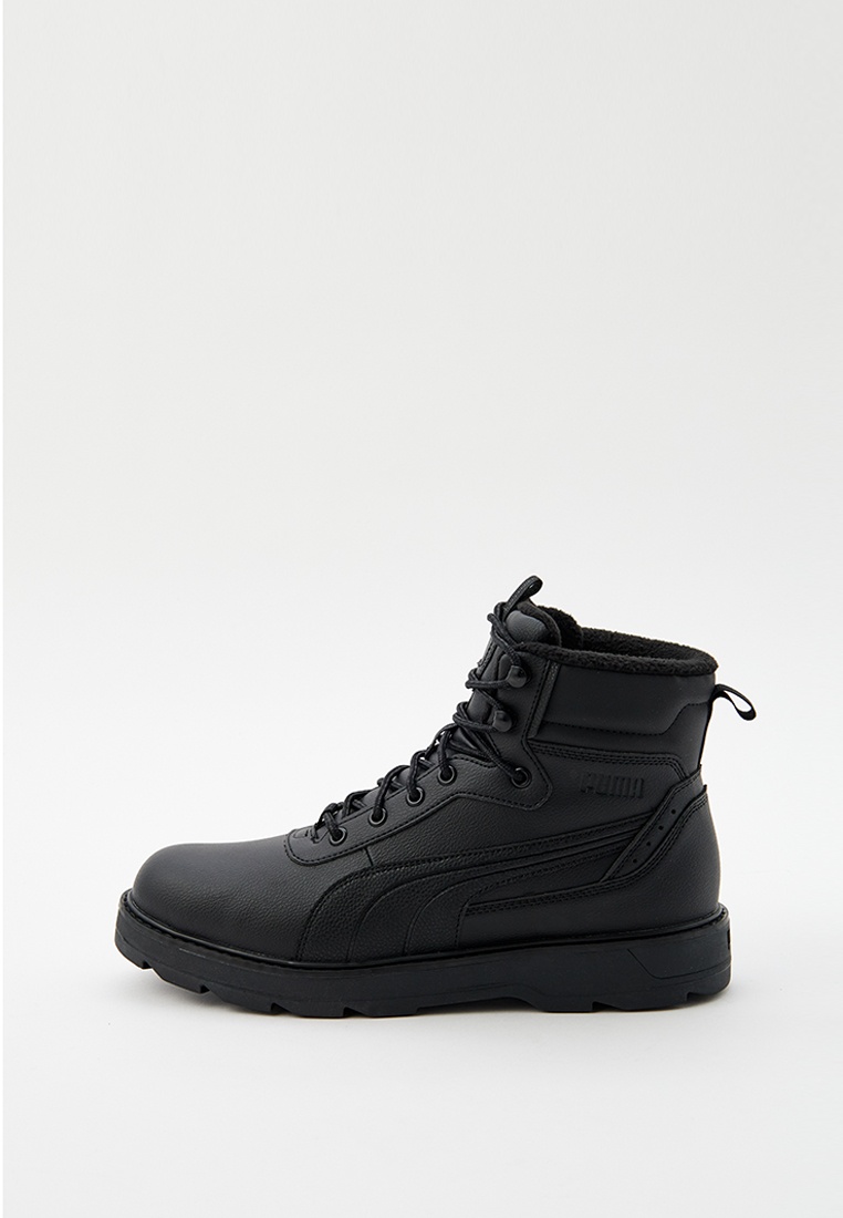 Puma desierto sneaker black clearance
