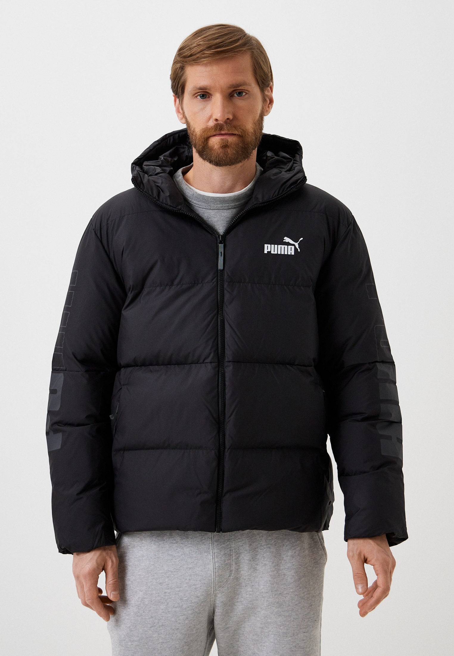 Puma jacket hooded best sale