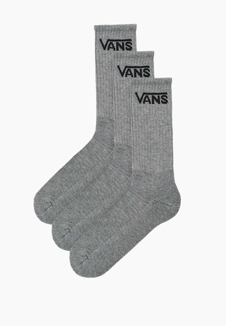 Носки 3 пары Vans, цвет: серый, RTLADC662301 — купить в интернет ...