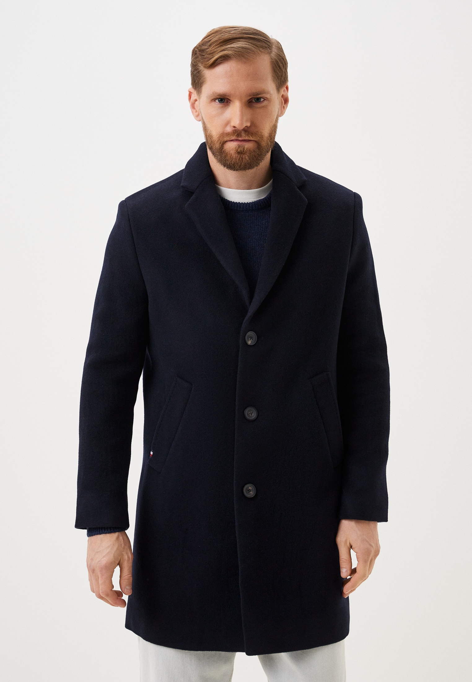 Пальто Tommy Hilfiger, цвет: синий, RTLADC681201 — купить в интернет ...