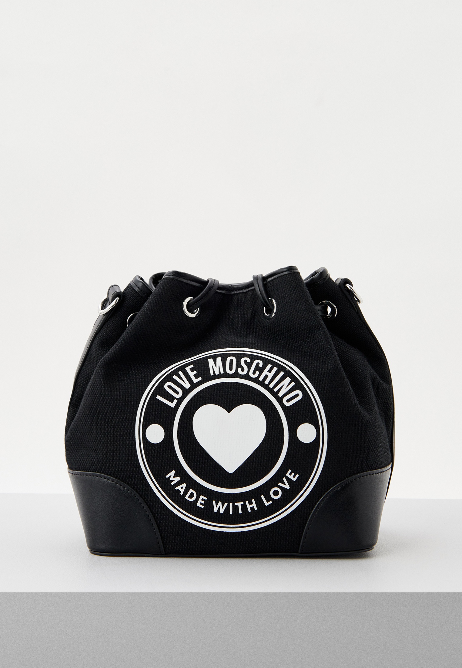 Сумка Love Moschino, цвет: черный, RTLADC699801 — купить в интернет ...