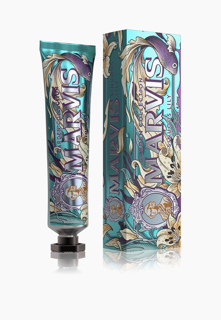 Зубная паста Marvis SINUOS LILY 75 мл, цвет: прозрачный, RTLADC758702 ...