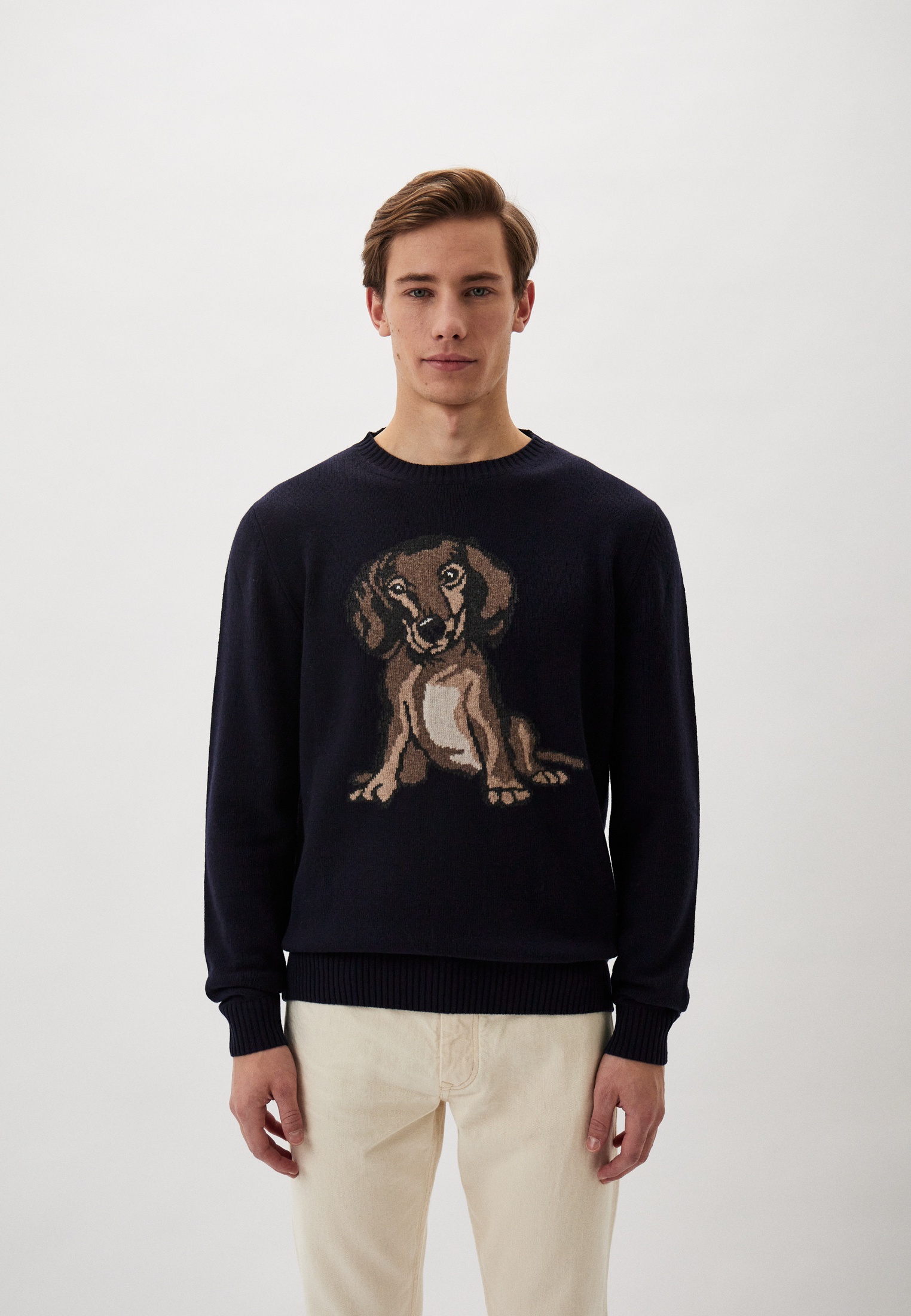 Джемпер Harmont & Blaine, цвет синий, RTLADC798701 — купить в интернет