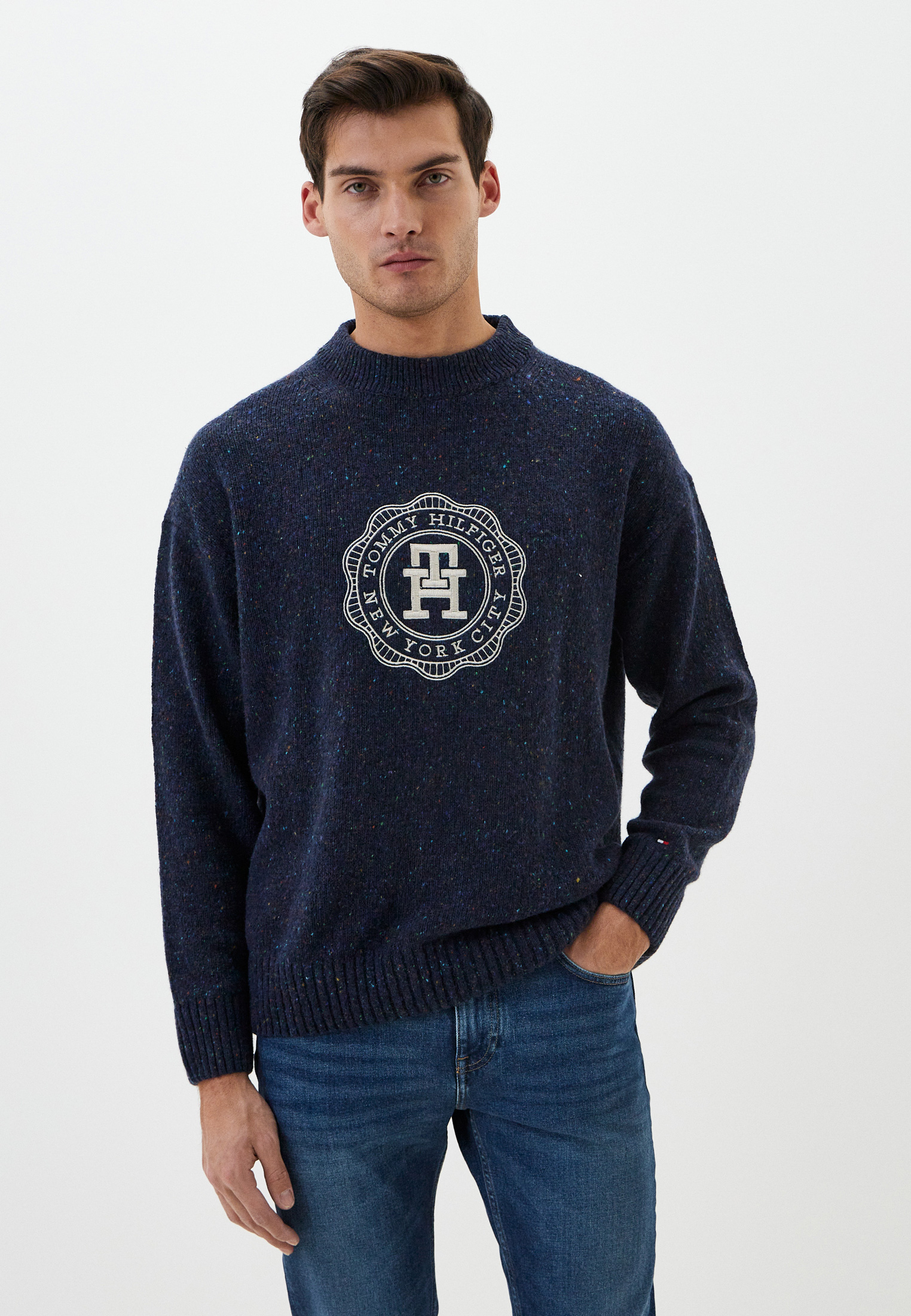 Джемпер Tommy Hilfiger, цвет: синий, RTLADC969701 — купить в интернет ...