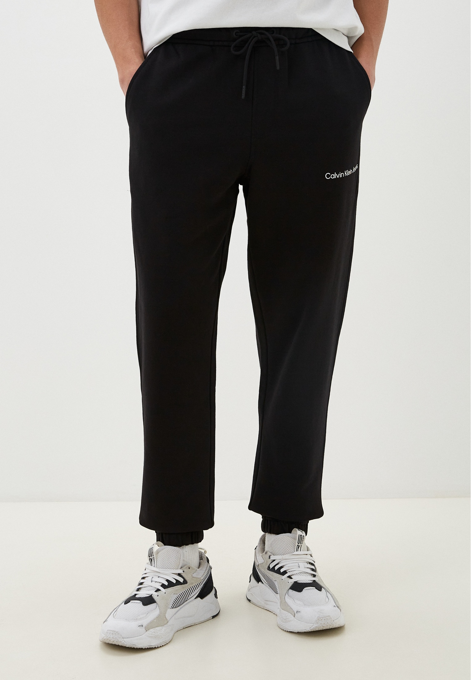 Calvin klein hotsell black sweatpants