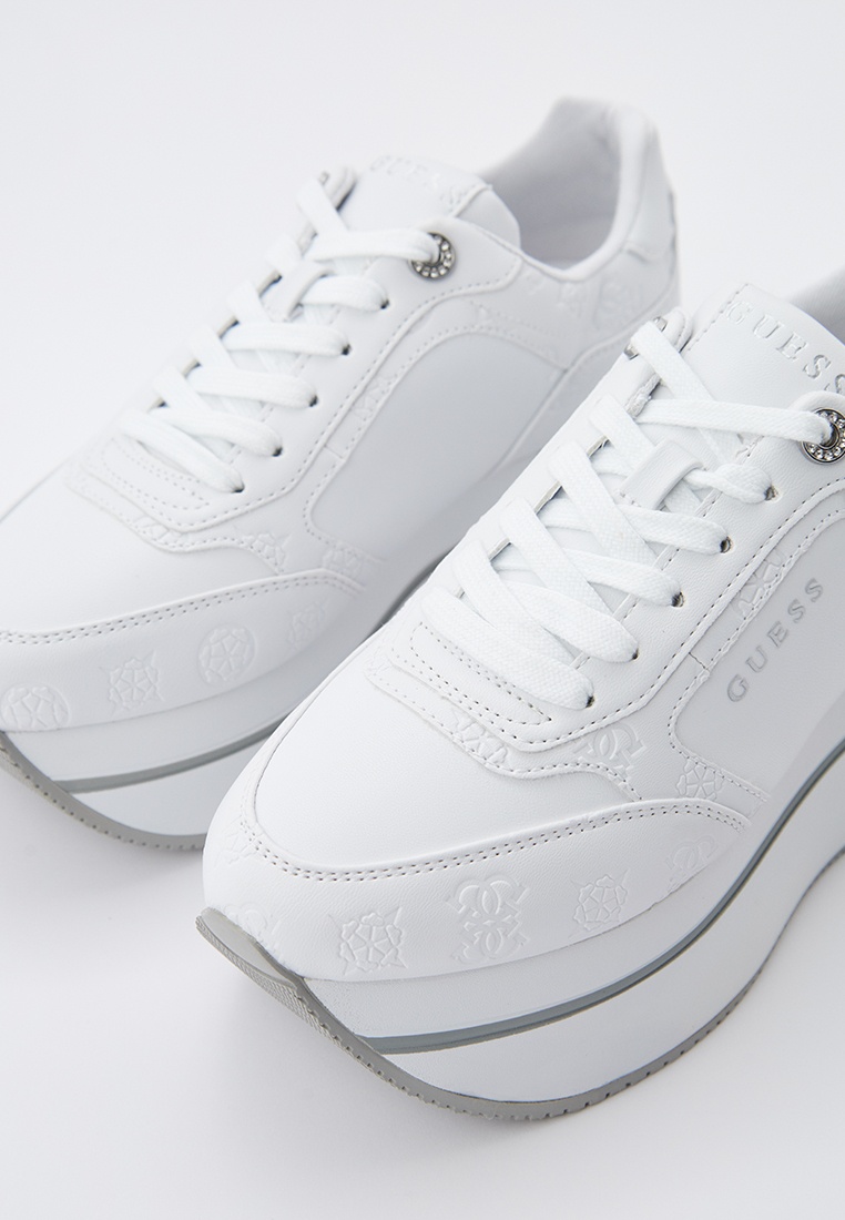 Guess platform tennis shoes shop