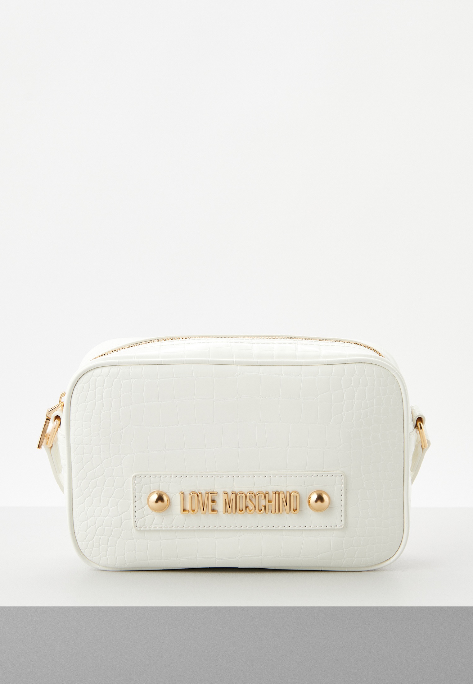 Сумка Love Moschino, цвет: белый, RTLADD519801 — купить в интернет ...