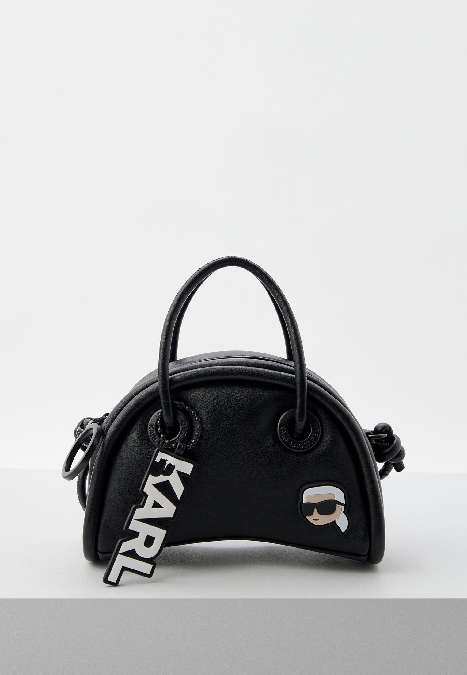 Сумка и брелок Karl Lagerfeld, цвет: черный, RTLADD678901 — купить в ...