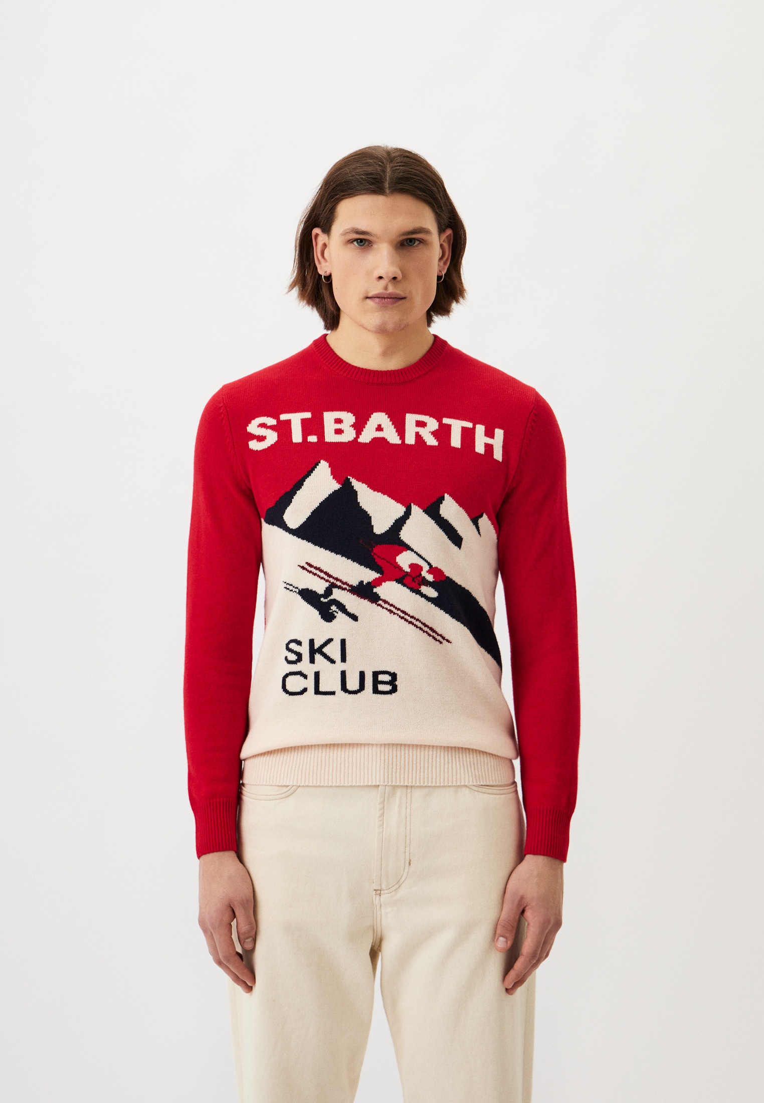 Джемпер MC2 Saint Barth, цвет: красный, RTLADD890001 — купить в ...