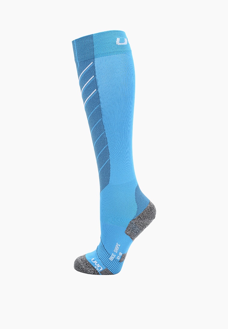 Chaussettes De Ski UYN Race Shape Femme - Technologie NATEX, Séchage Rapide, Protection Tendon D'Achille, Effet Anti-odeur